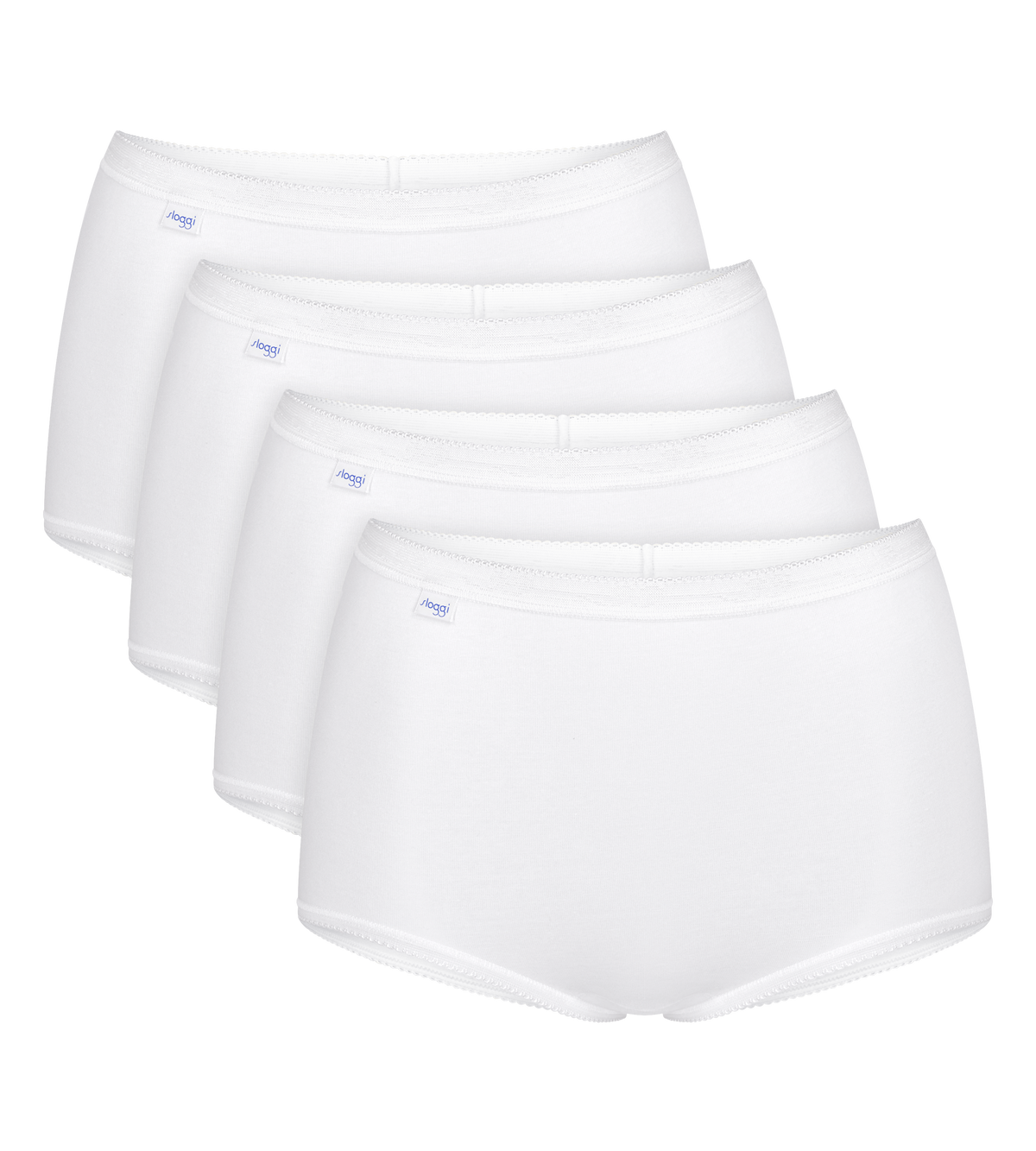 Sloggi Basic+ Maxi Briefs Knickers 4 Pack 10028378