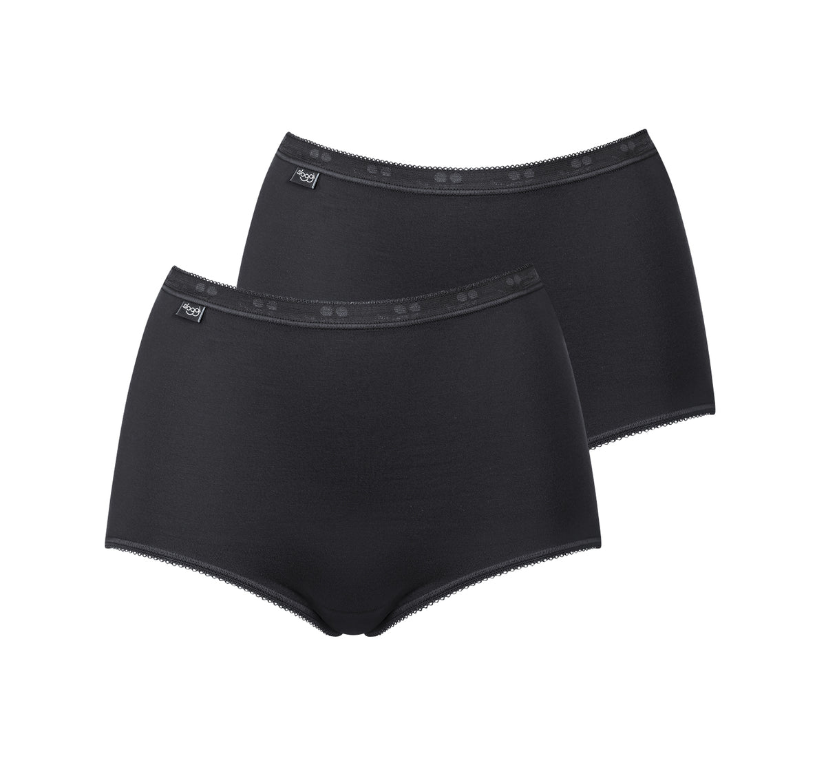 Sloggi Women&#39;s Basic+ Maxi Briefs Knickers 2 Pack 10043769