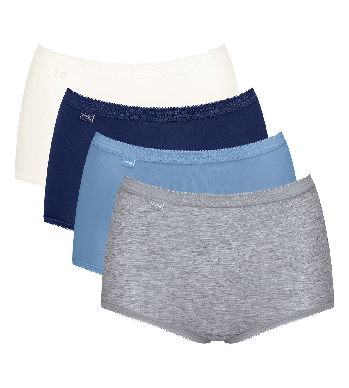 Sloggi Women&#39;s Basic+ Maxi Briefs Knickers 4 Pack 10103326