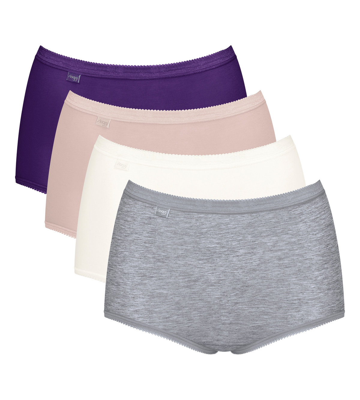 Sloggi Women&#39;s Basic+ Maxi Briefs Knickers 4 Pack 10103326