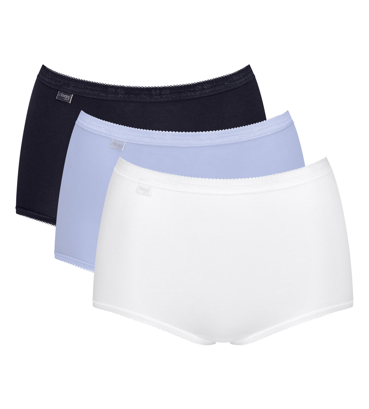 Sloggi Women&#39;s Basic+ Maxi Briefs Knickers 3 Pack 10105593