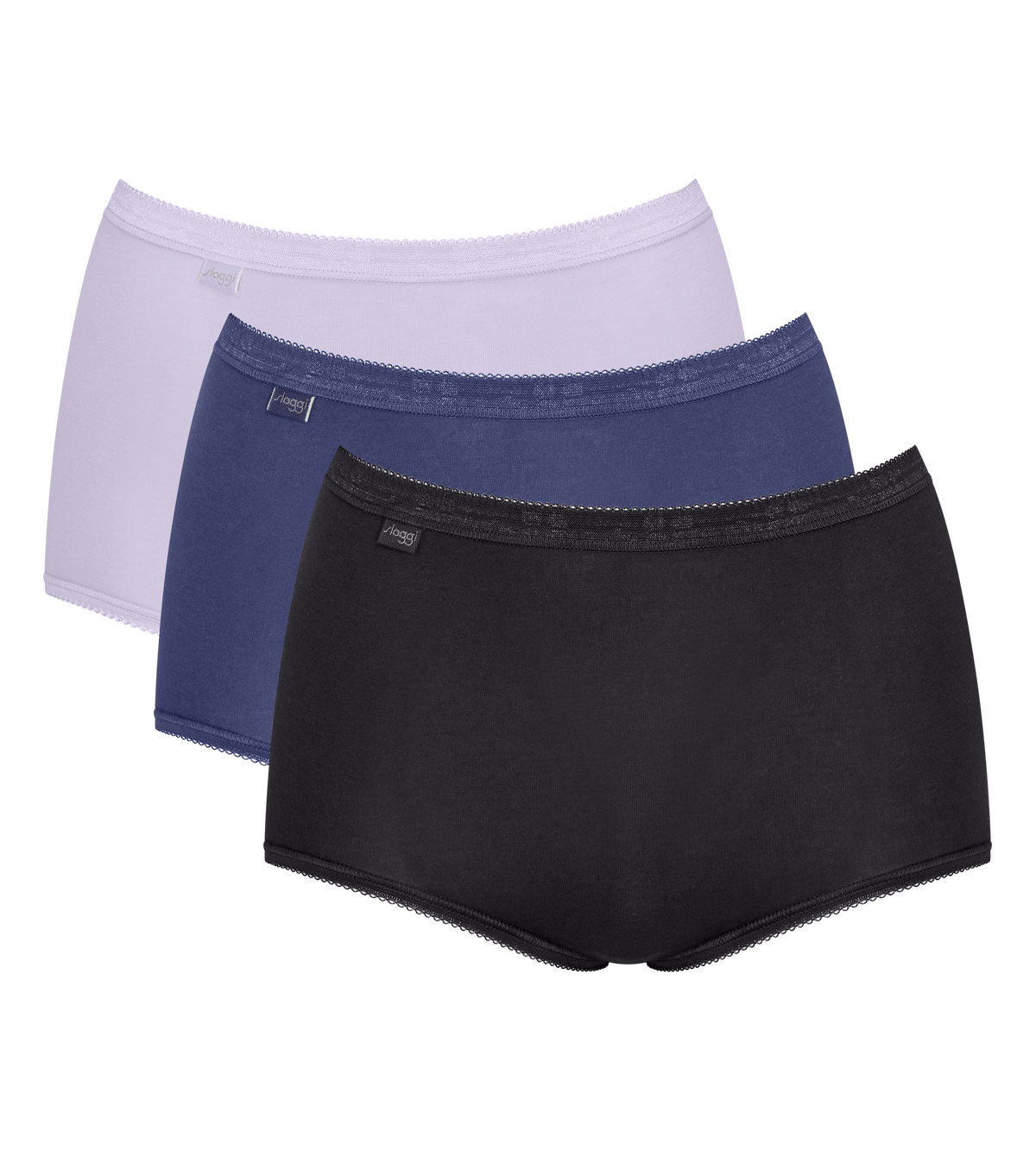 Sloggi Women&#39;s Basic+ Maxi Briefs Knickers 3 Pack 10105593