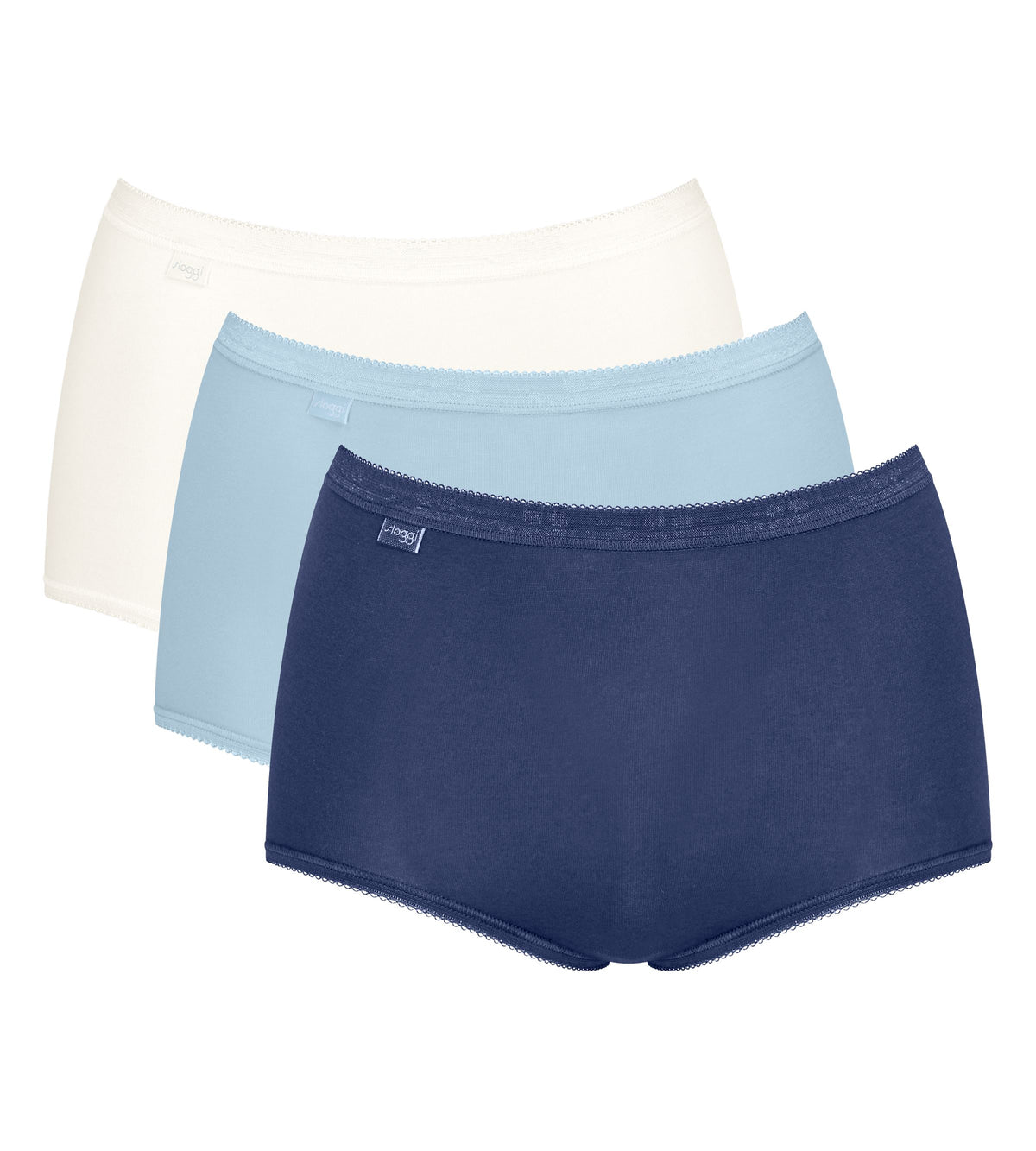 Sloggi Women&#39;s Basic+ Maxi Briefs Knickers 3 Pack 10105593