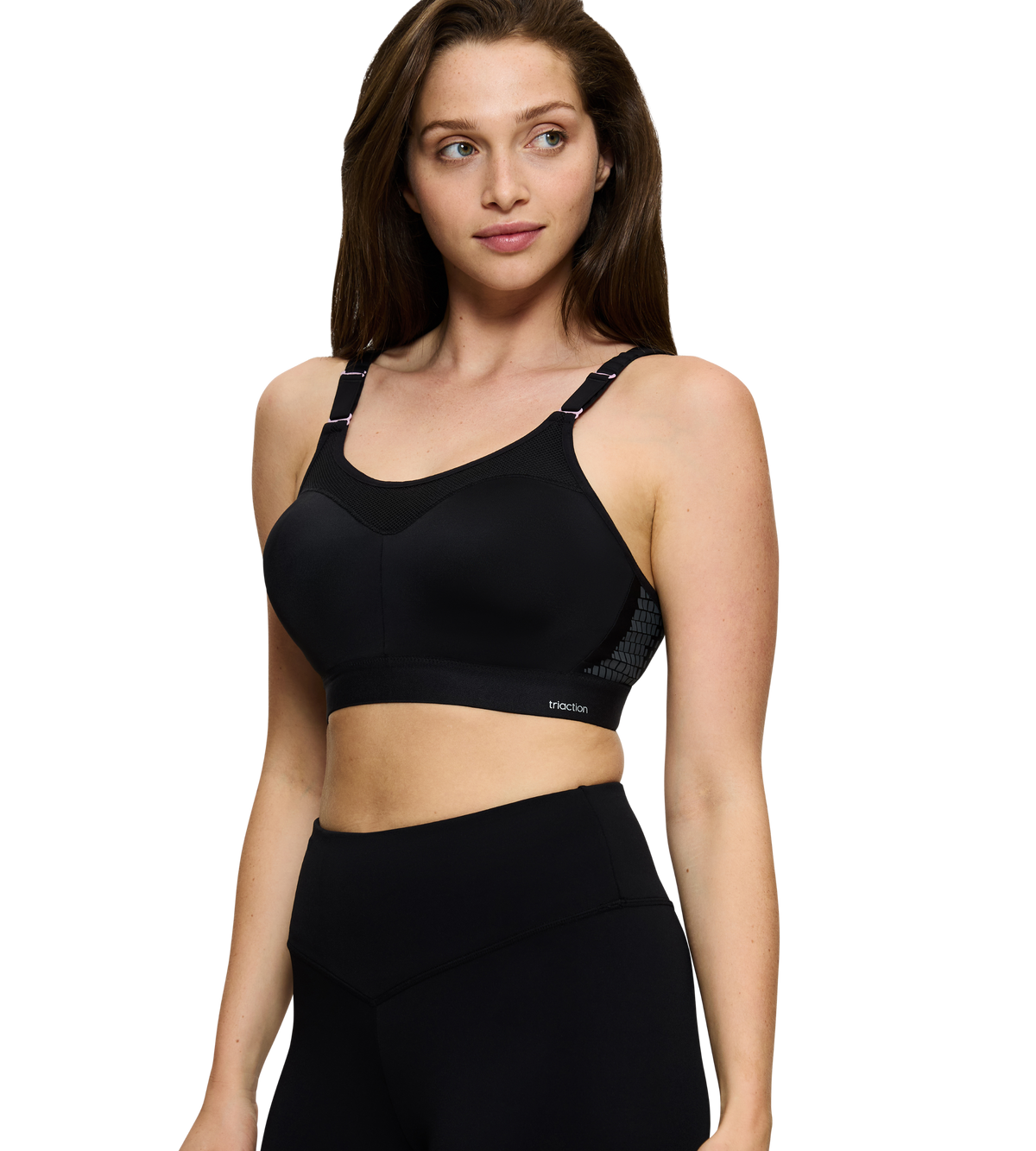 Triumph Triaction Control Lite Minimizer Sports Bra 10165861 Black