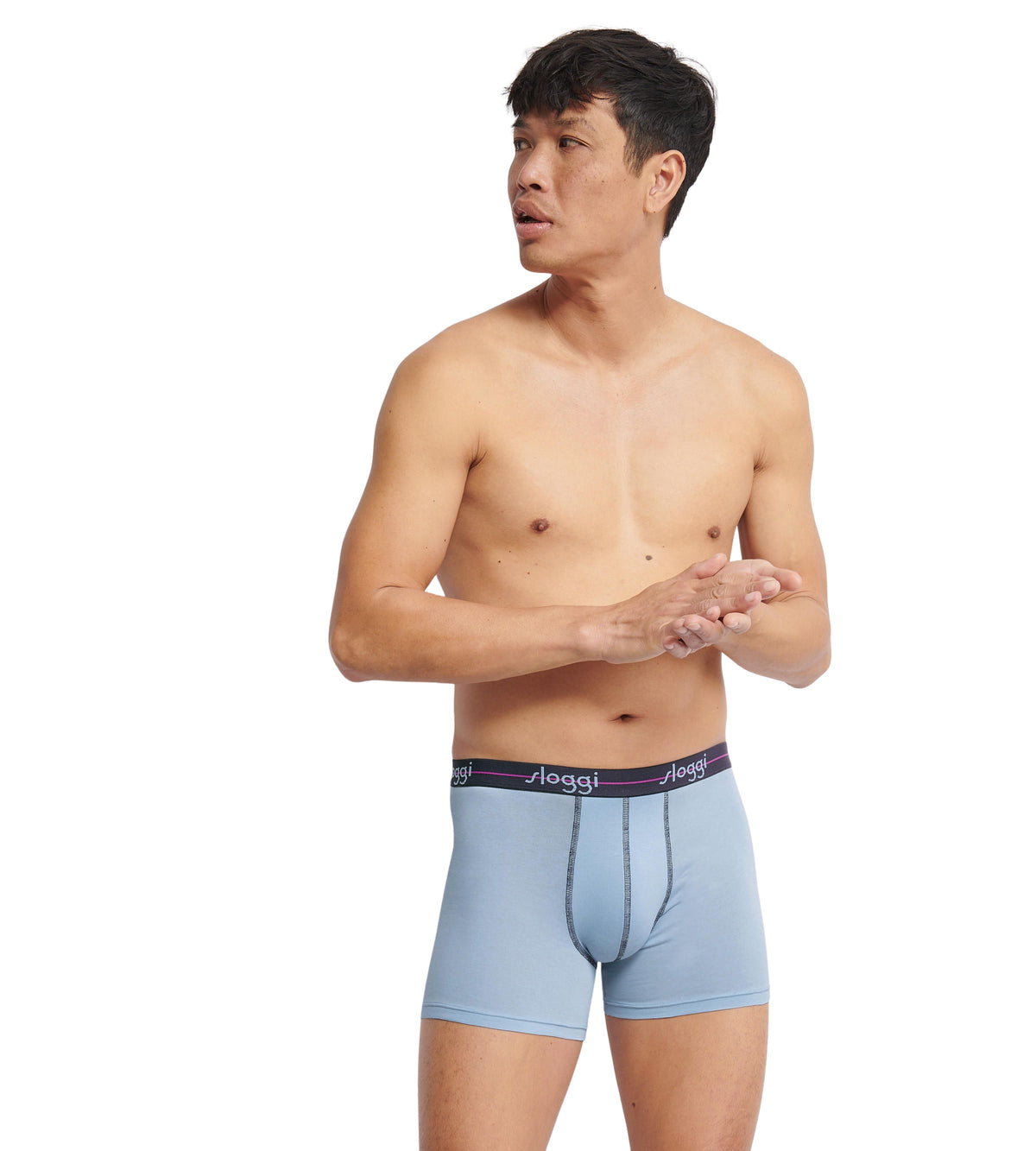 Men&#39;s Sloggi Start Short Boxer Briefs 2 Pack 10206948