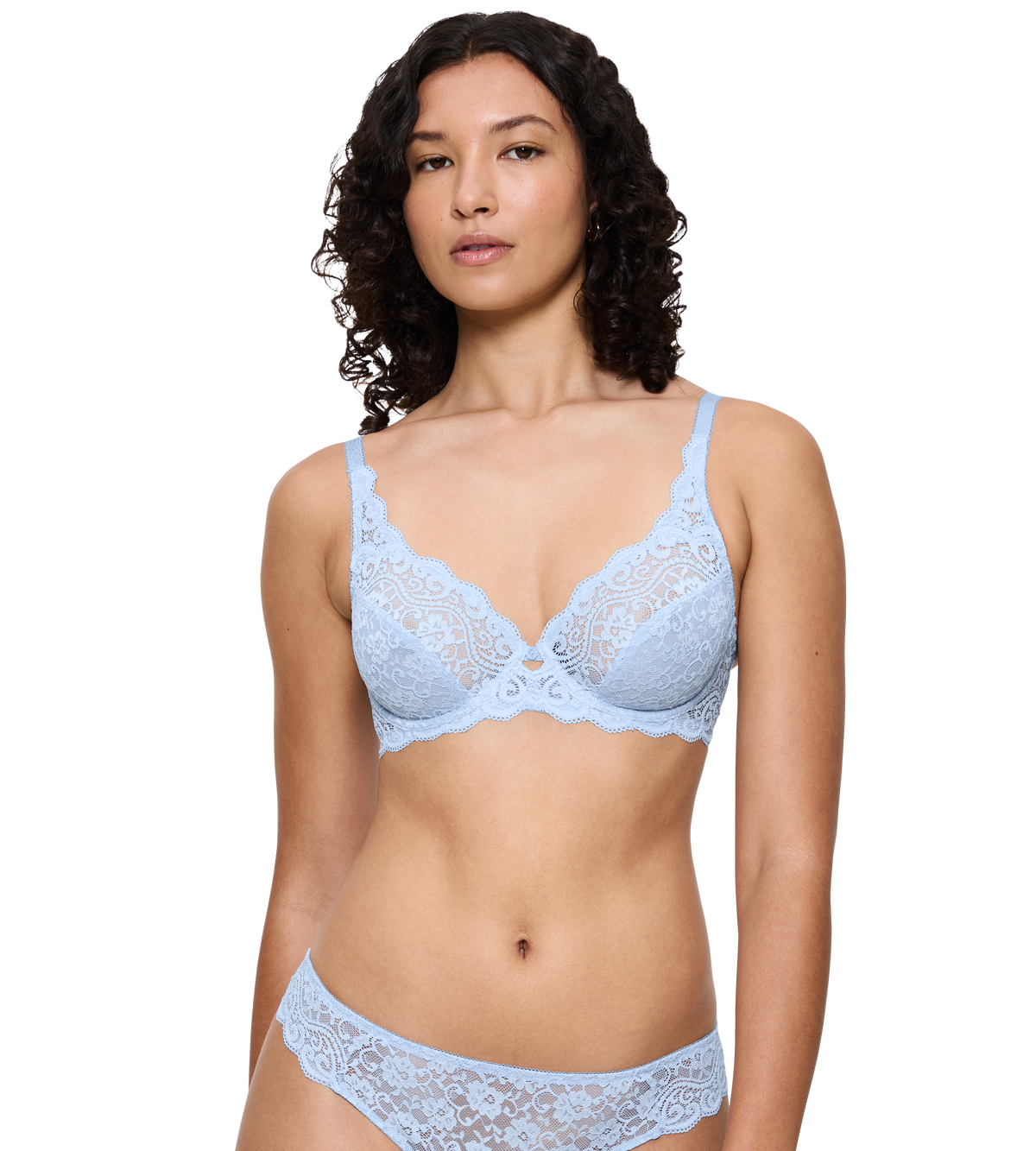 Triumph Amourette Wired Bra in Ice Blue