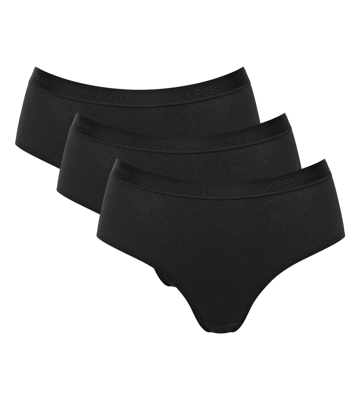 Sloggi GO Casual Midi Briefs Knickers 3 Pack 10217802