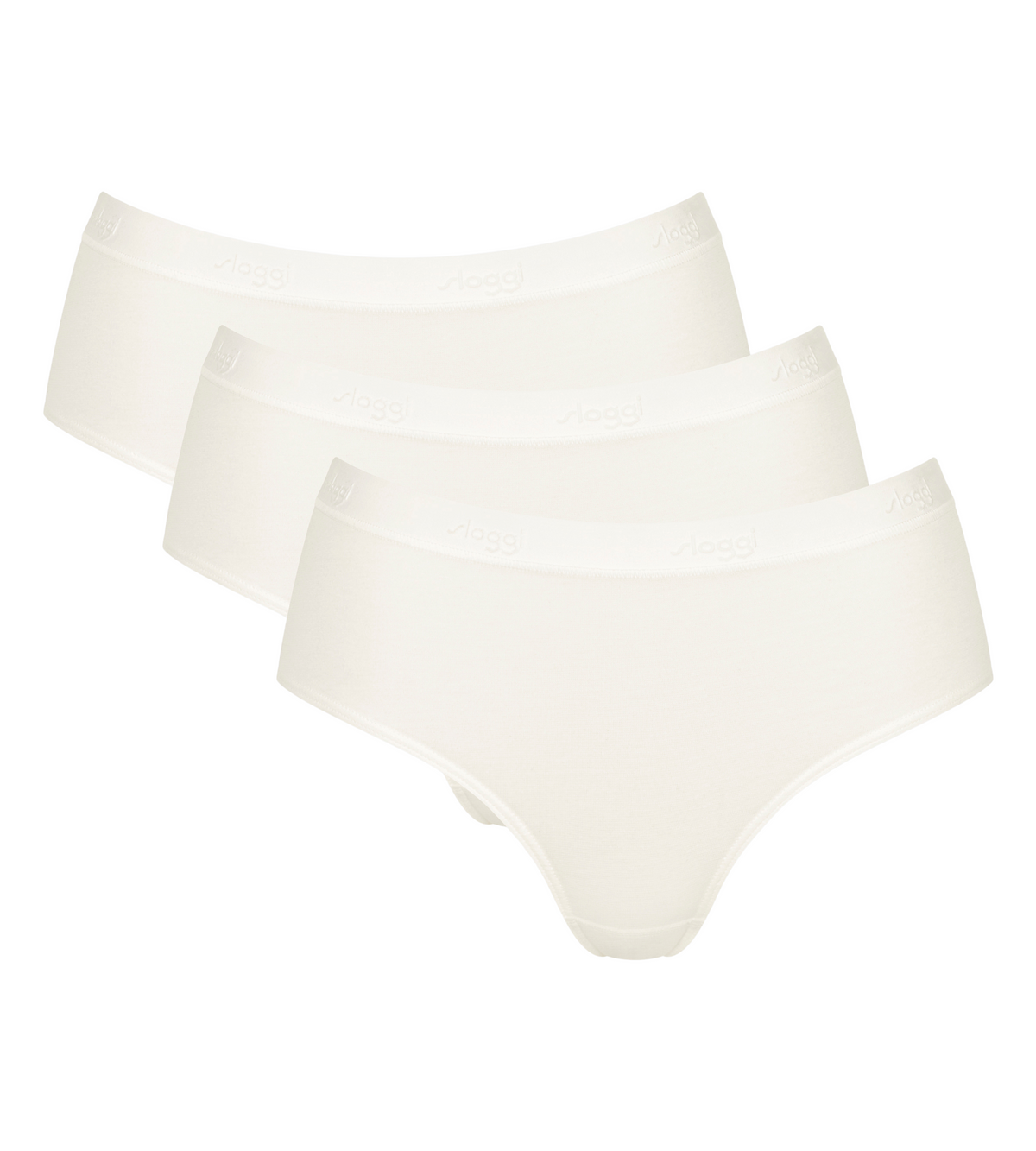 Sloggi GO Casual Midi Briefs Knickers 3 Pack 10217802