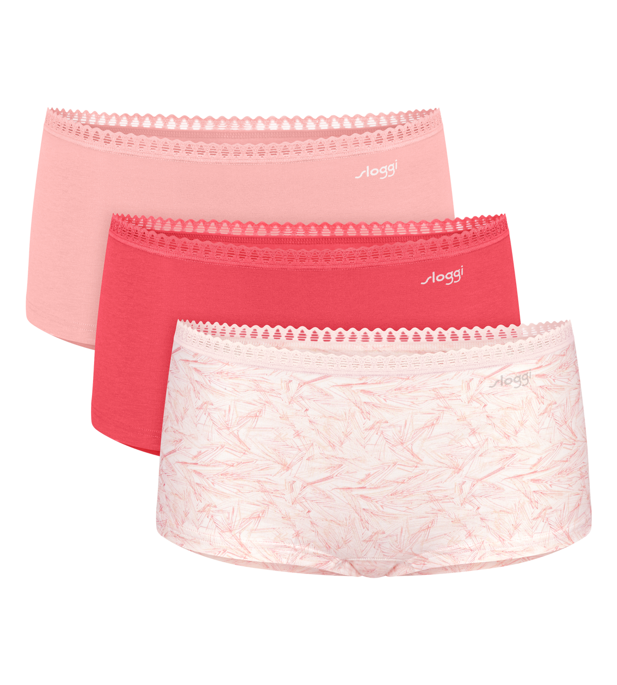 Sloggi GO Crush Short Knickers 3 Pack 10219652
