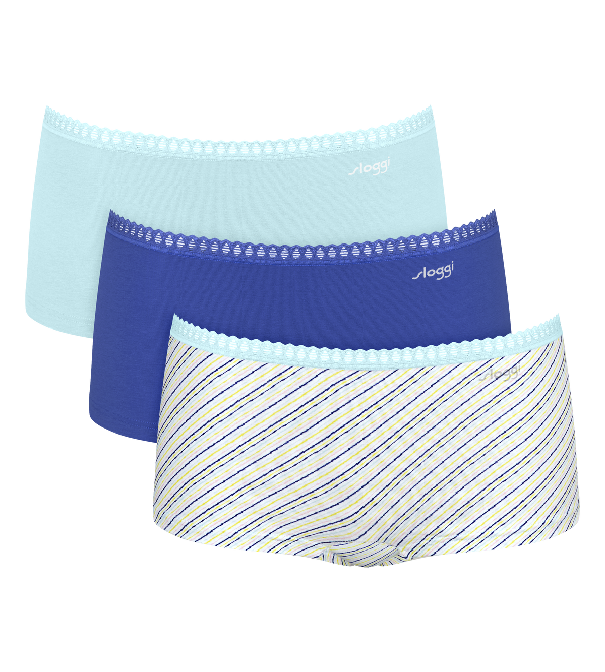 Sloggi GO Crush Short Knickers 3 Pack 10219652