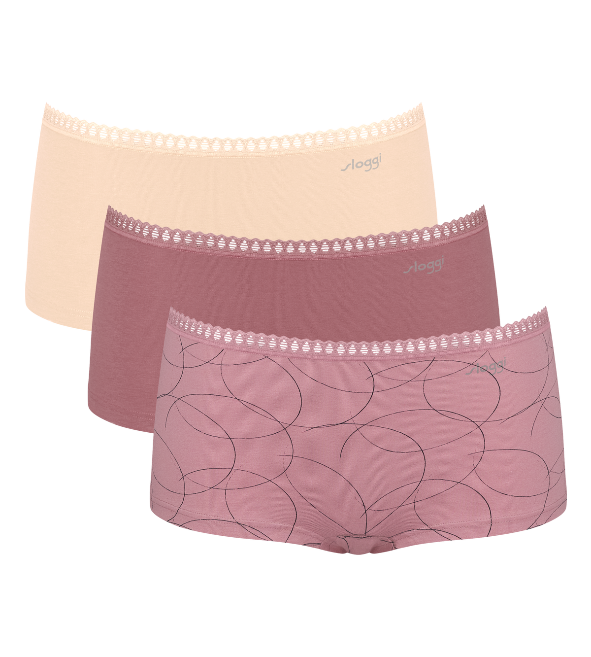 Sloggi GO Crush Short Knickers 3 Pack 10219652