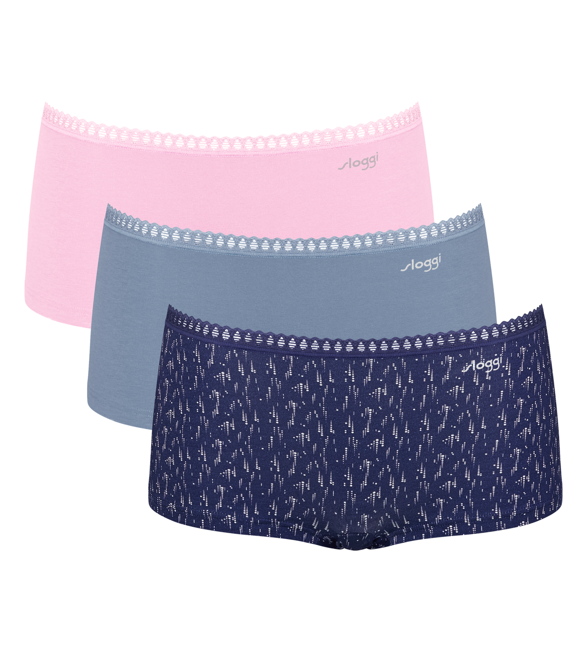 Sloggi GO Crush Short Knickers 3 Pack 10219652