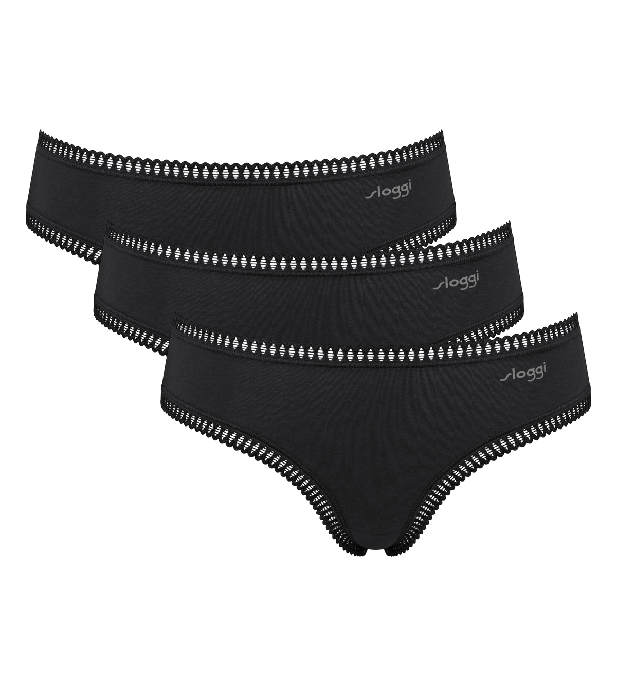 Sloggi GO Crush Hipster Knickers 3 Pack 10219671
