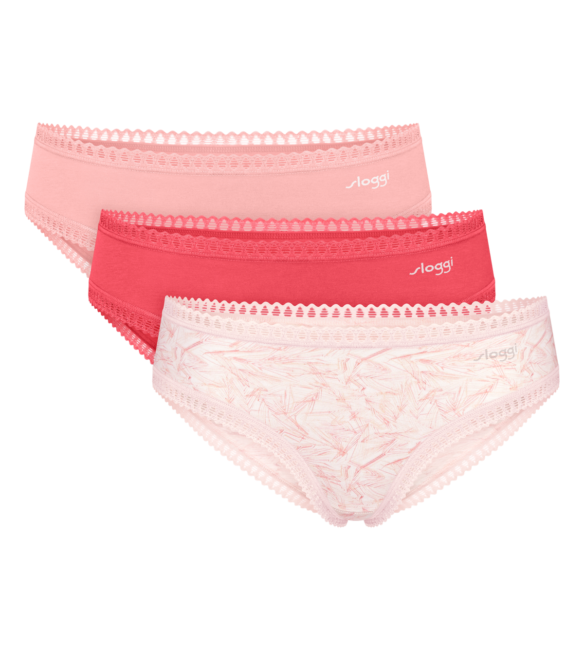 Sloggi GO Crush Hipster Knickers 3 Pack 10219671