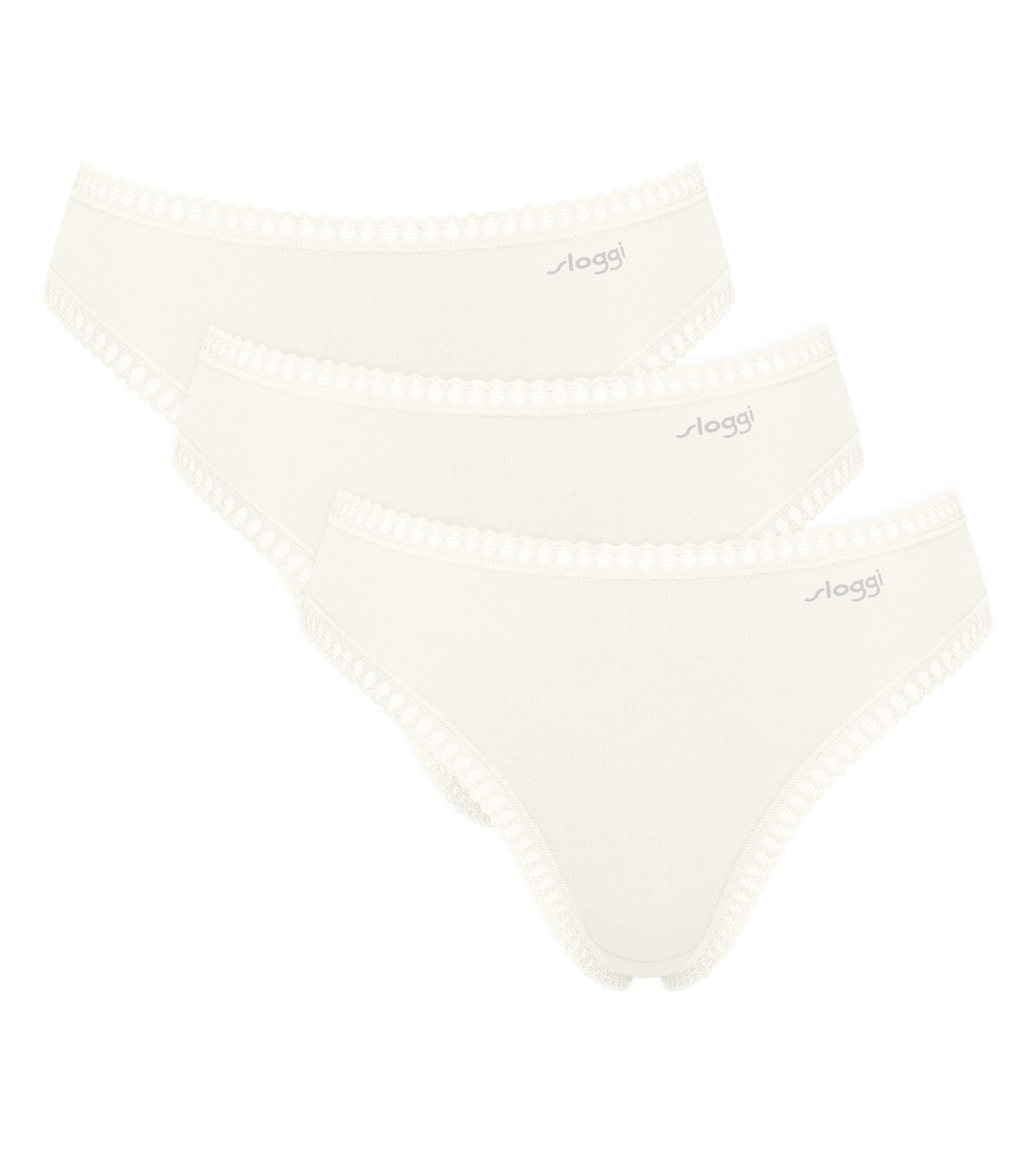 Sloggi GO Crush High Leg Knickers 3 Pack 10219672
