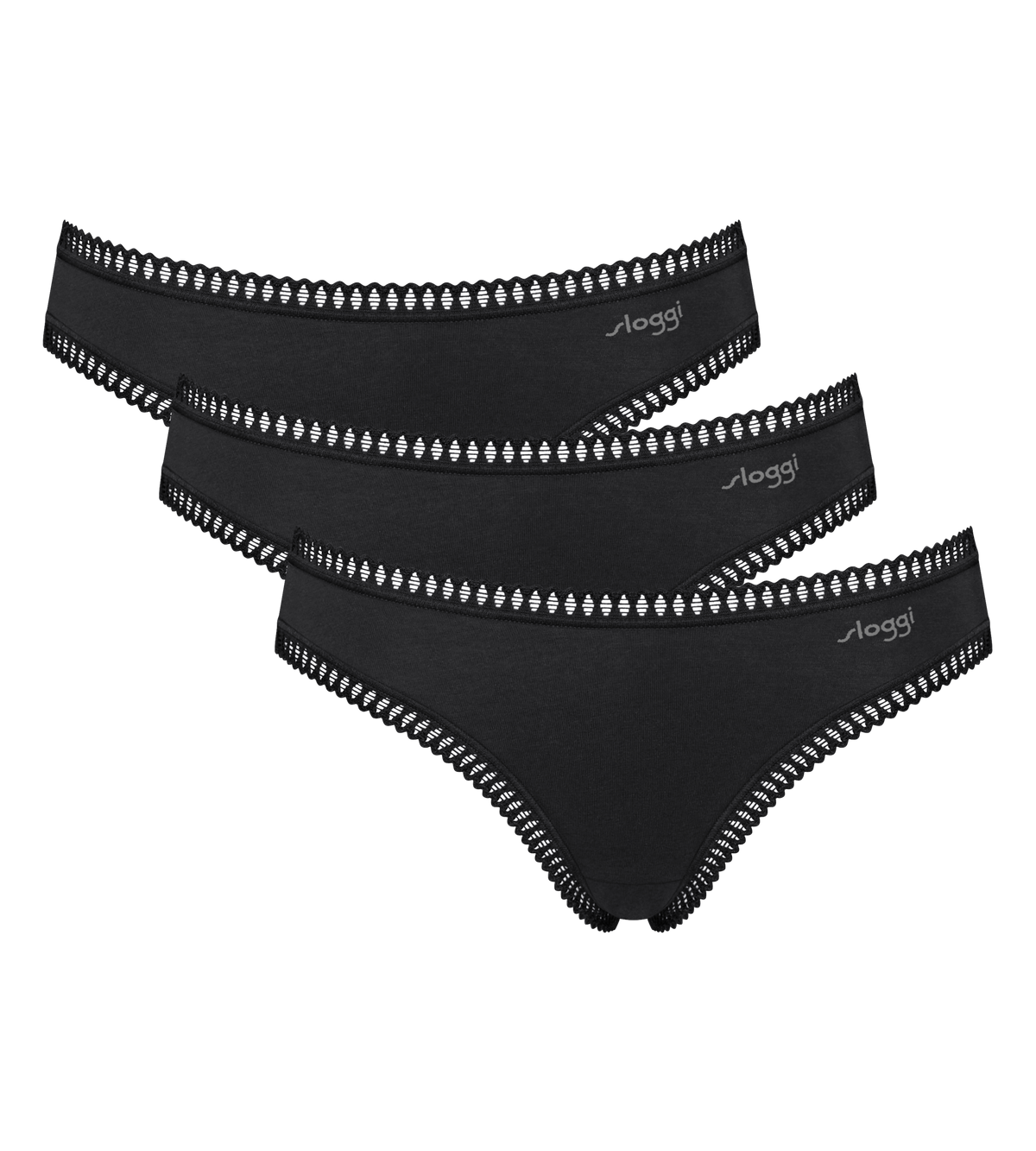 Sloggi GO Crush Mini Knickers 3 Pack 10219682