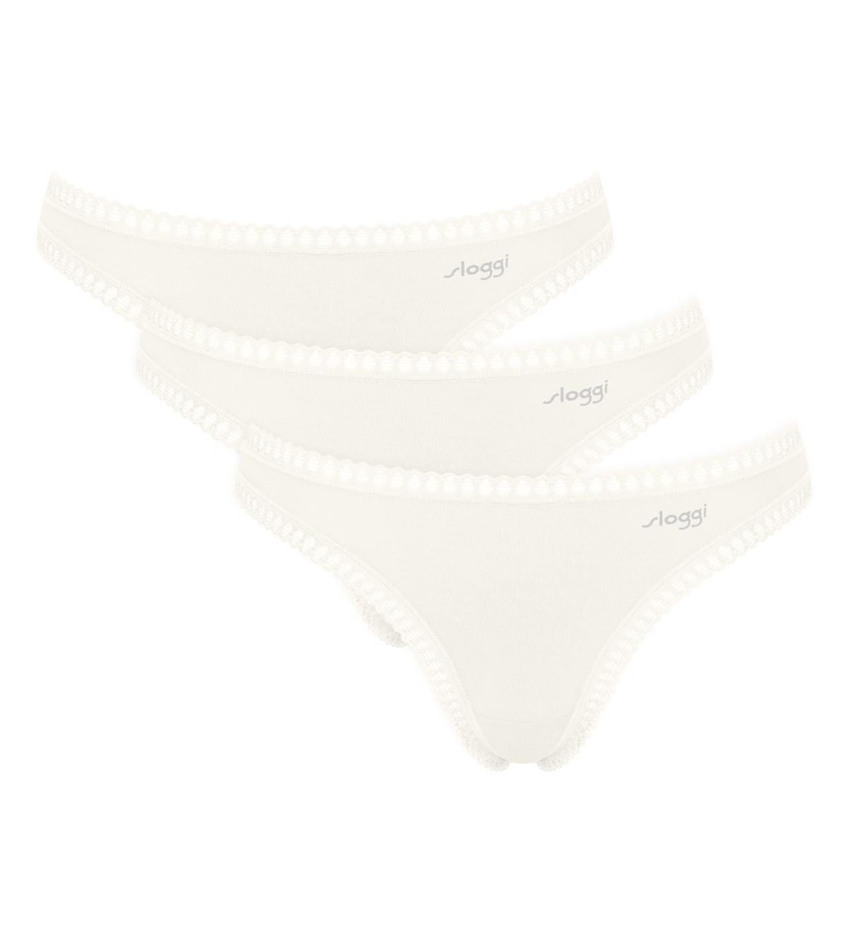 Sloggi GO Crush String Thong Knickers 3 Pack 10219704