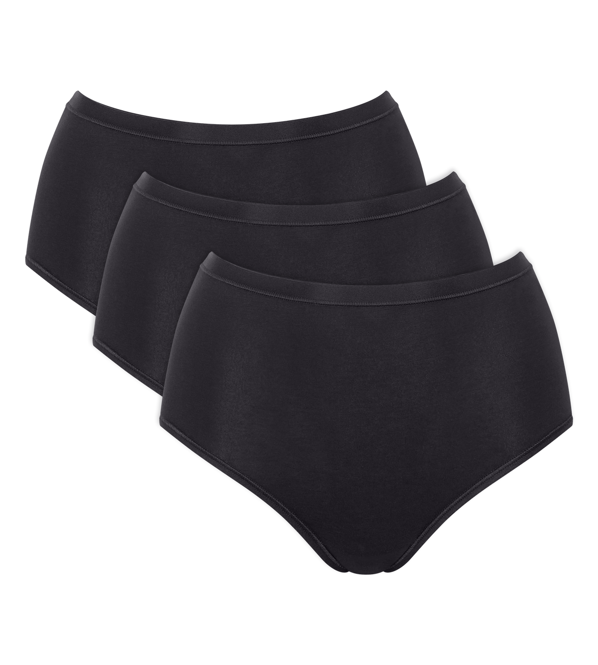Sloggi GO Daily Cotton Highwaist Briefs Knickers 3 Pack 10222332