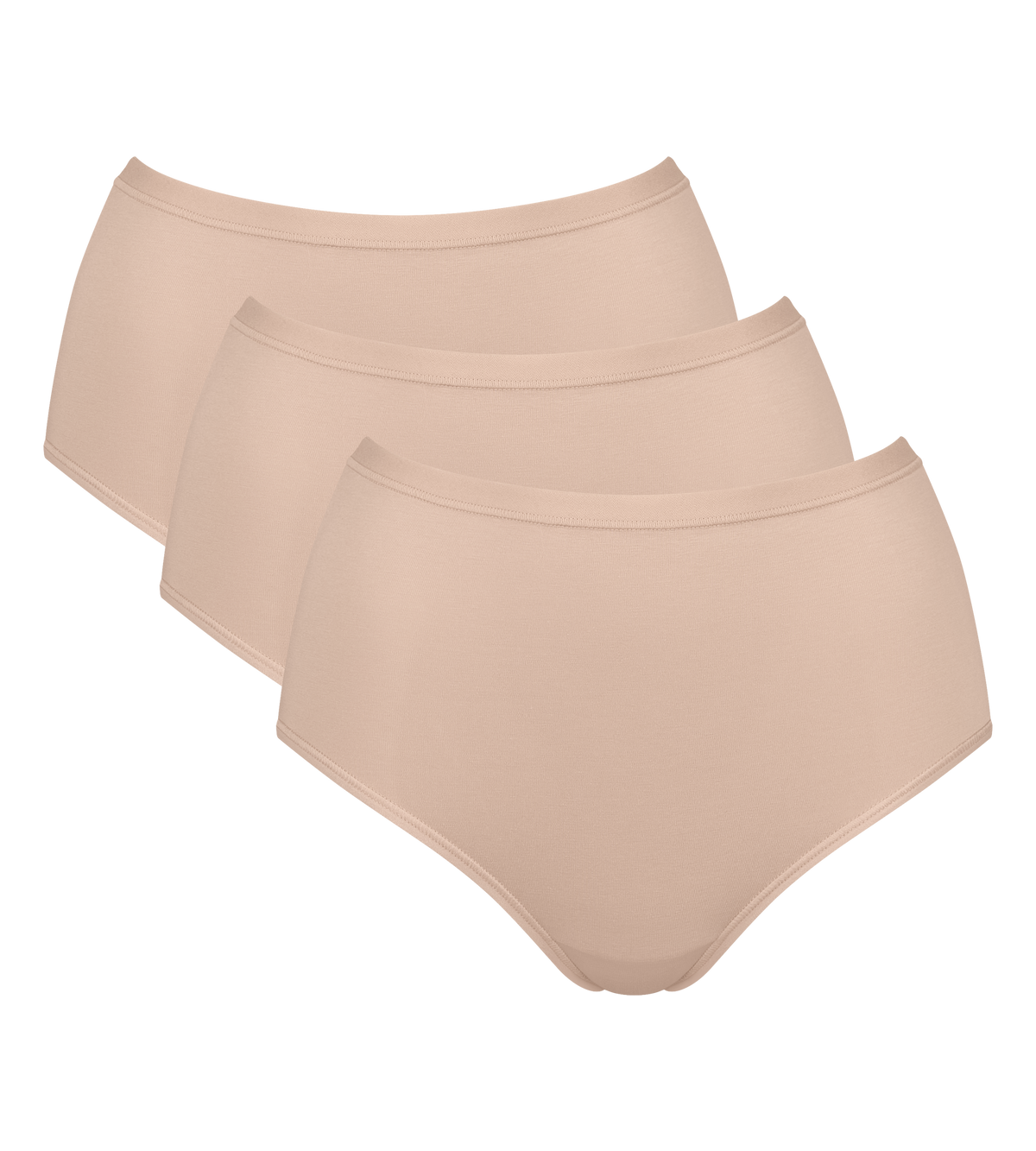 Sloggi GO Daily Cotton Highwaist Briefs Knickers 3 Pack 10222332