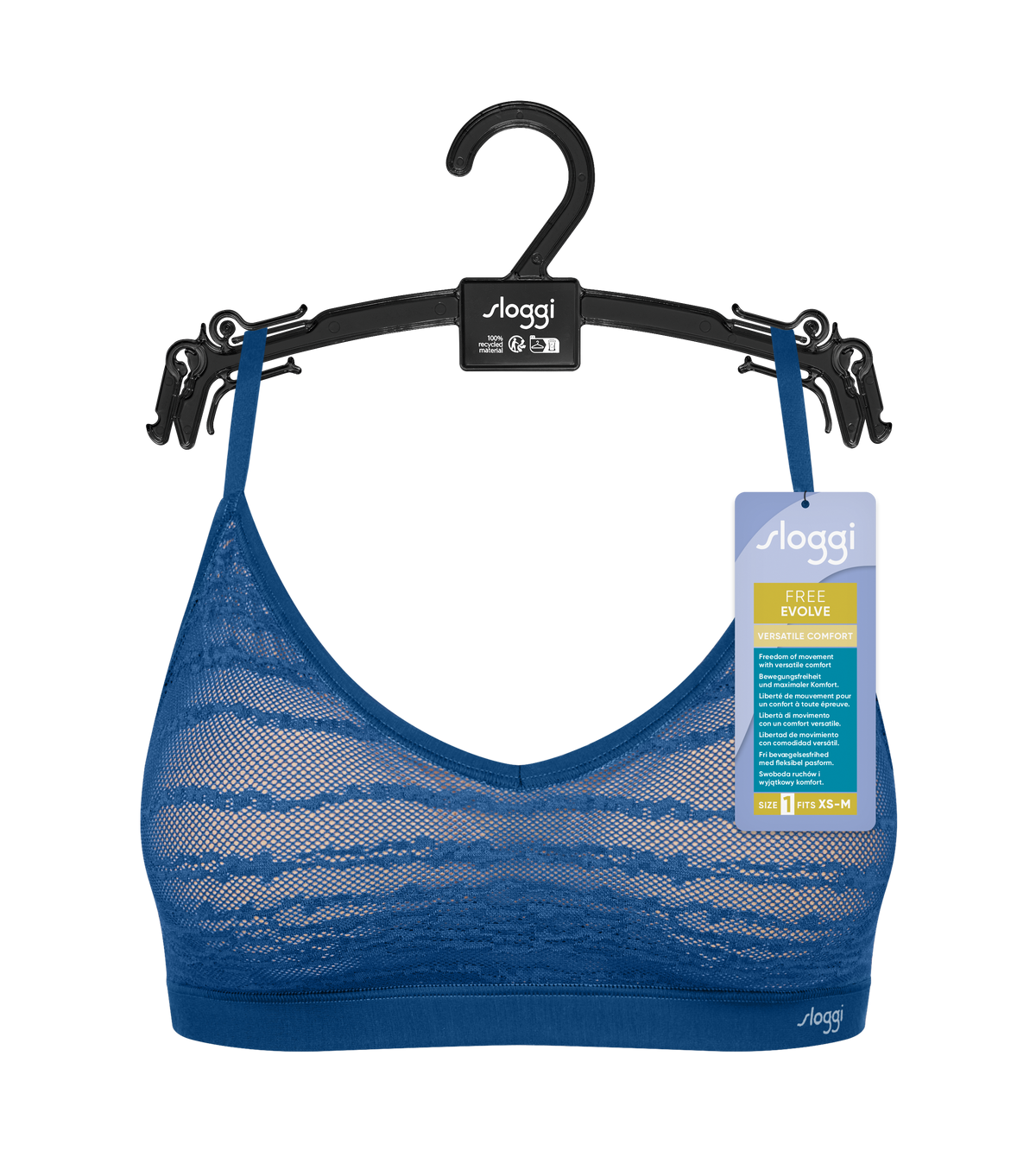 Sloggi FREE Evolve Wireless Push Up Lace Bra 10224701
