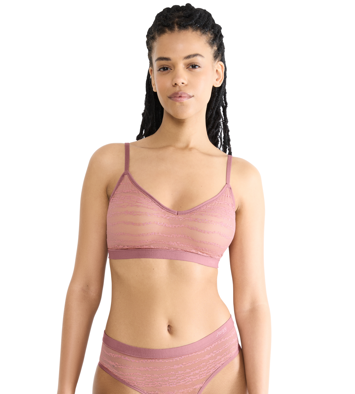 Sloggi FREE Evolve Wireless Push Up Lace Bra 10224701