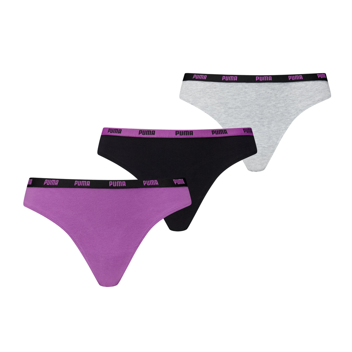 Puma Women&#39;s Tanga String Brief 3 Pack 503008001
