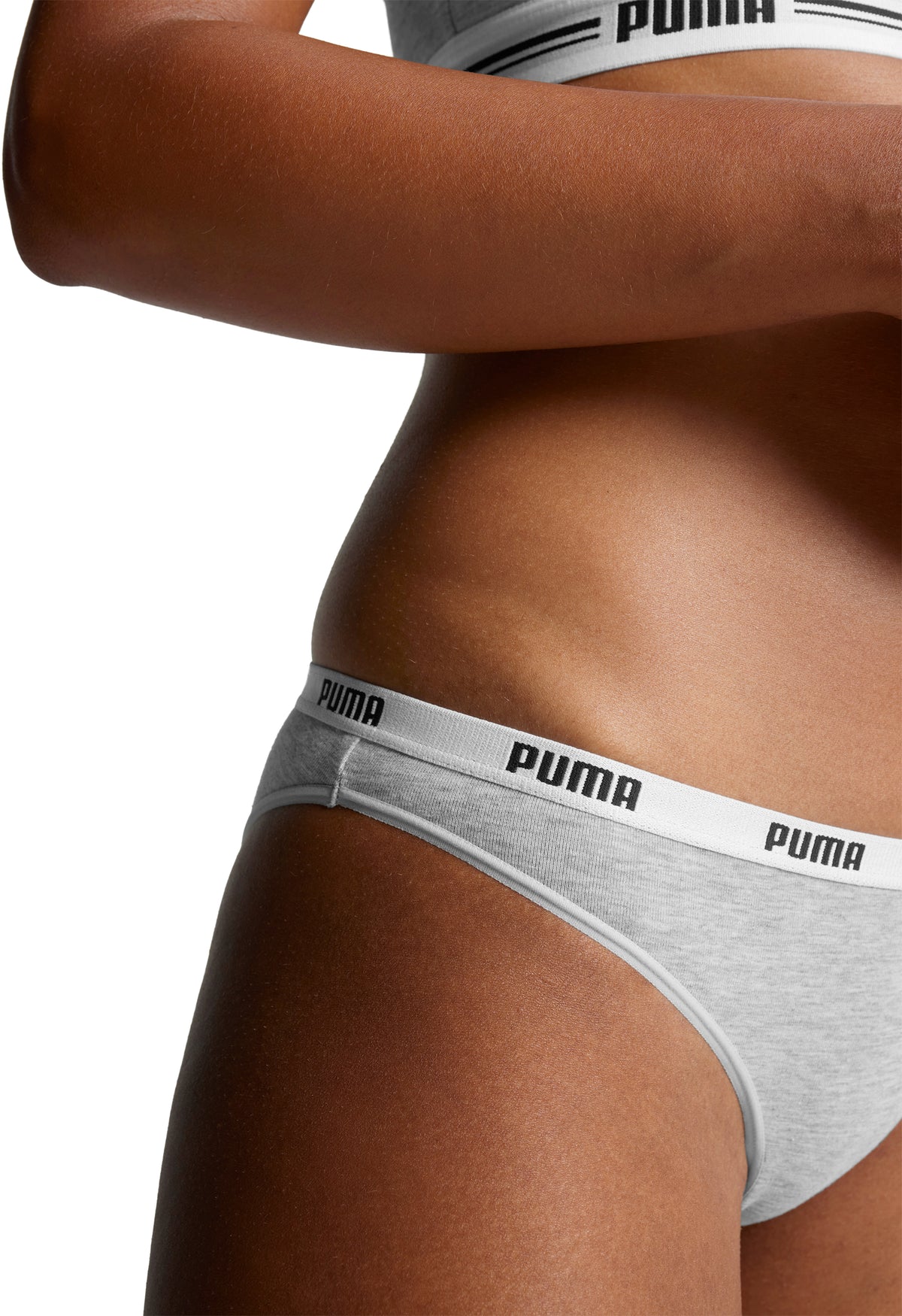 PUMA Women&#39;s Bikini Brief 2 Pack 603021001