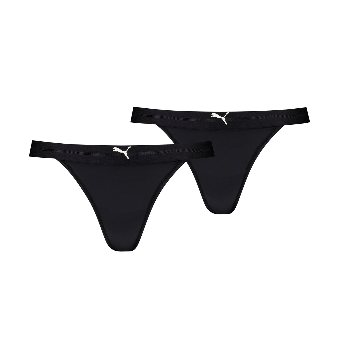 PUMA Women&#39;s Tanga String Thong Brief 2 Pack 701228122