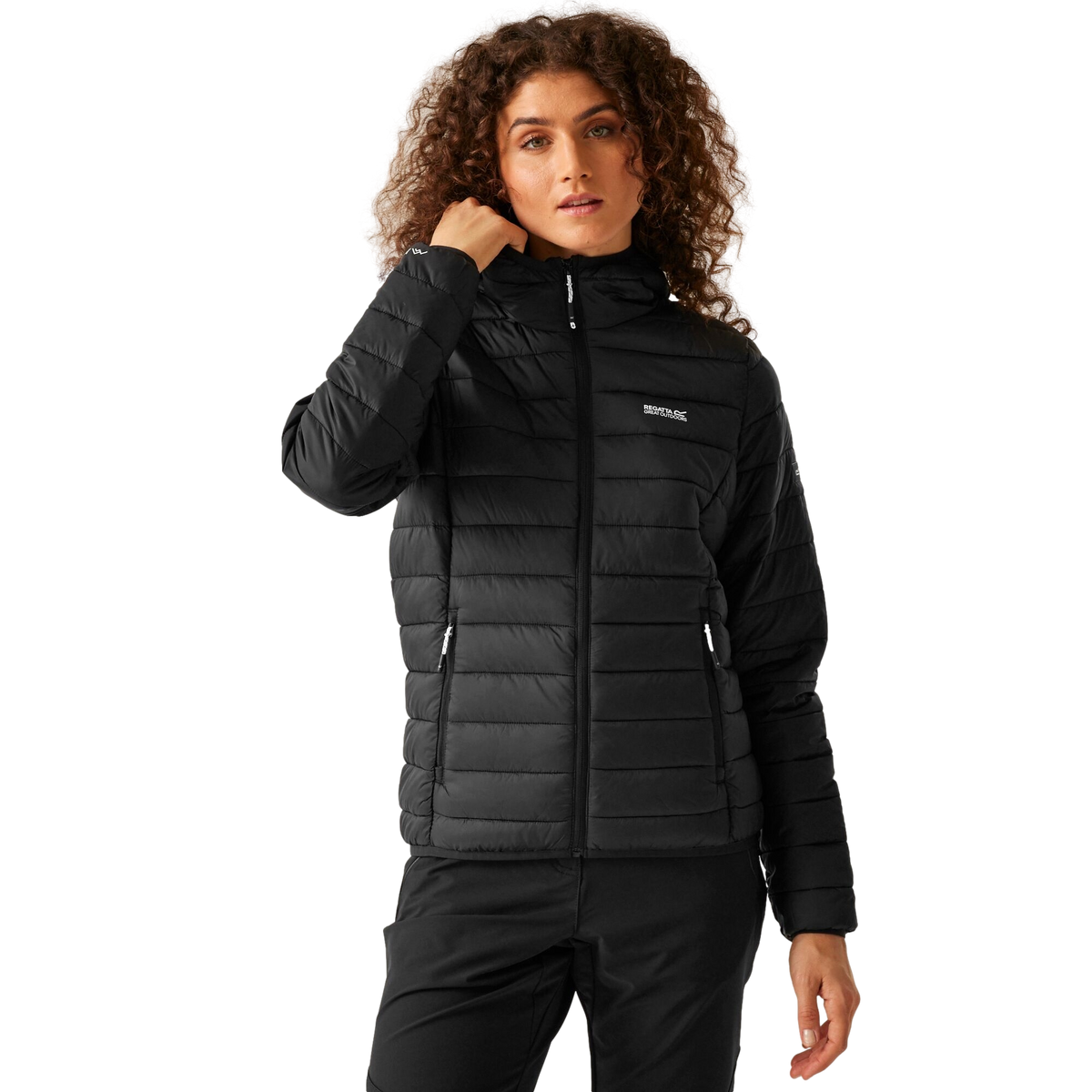 Regatta Women&#39;s  Hooded Marizion Baffled Puffer Jacket RWN273