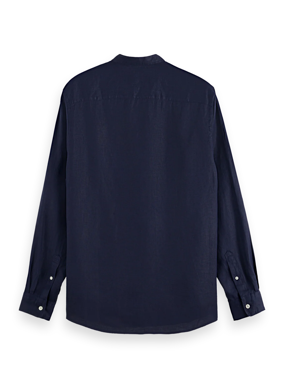 Men's Scotch & Soda Paradise Linen Shirt Stand up Grandad Collar