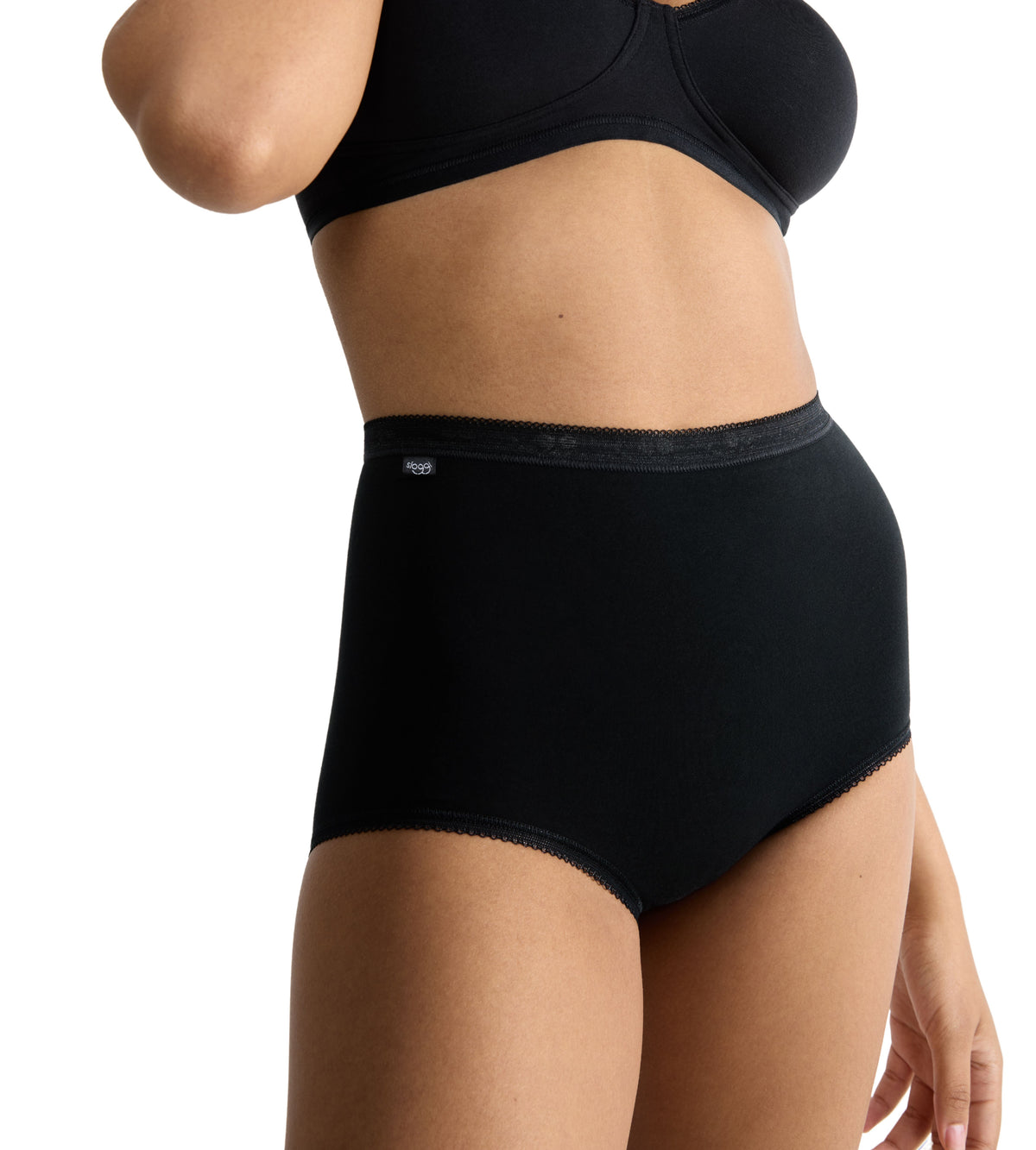 Sloggi Women&#39;s Basic+ Maxi Briefs Knickers 2 Pack 10043769