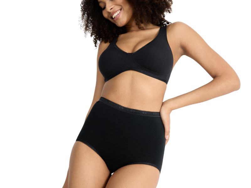 Sloggi Women&#39;s Basic+ Maxi Briefs Knickers 2 Pack 10043769
