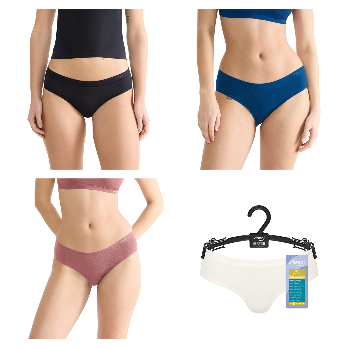 Sloggi FREE Evolve Hipster Knickers 10224703