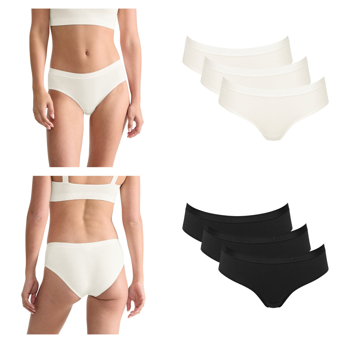 Sloggi GO Casual Hipster Knickers 3 Pack 10217794