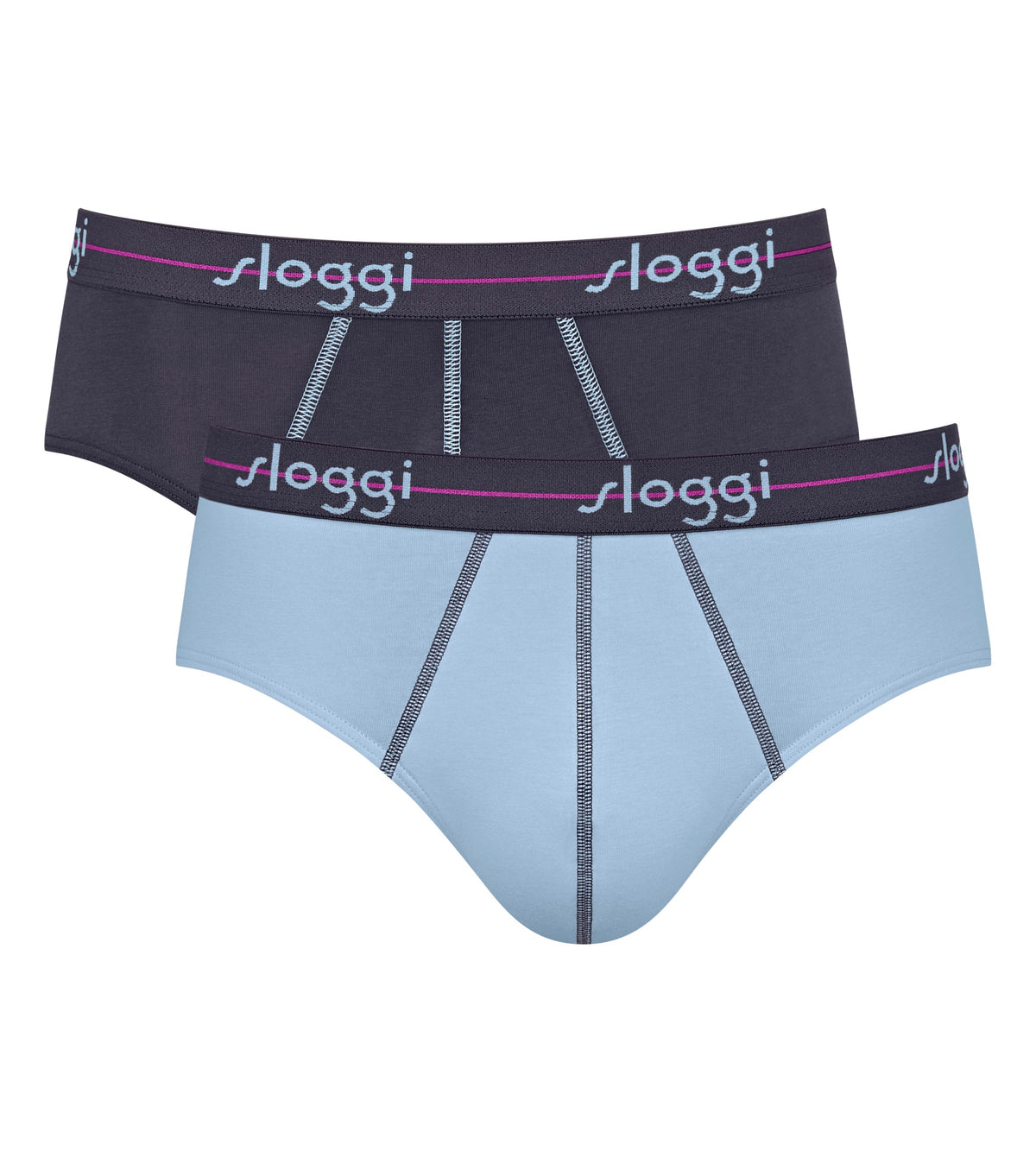 Sloggi Men&#39;s Start Midi Briefs Pants 2 Pack 10206949