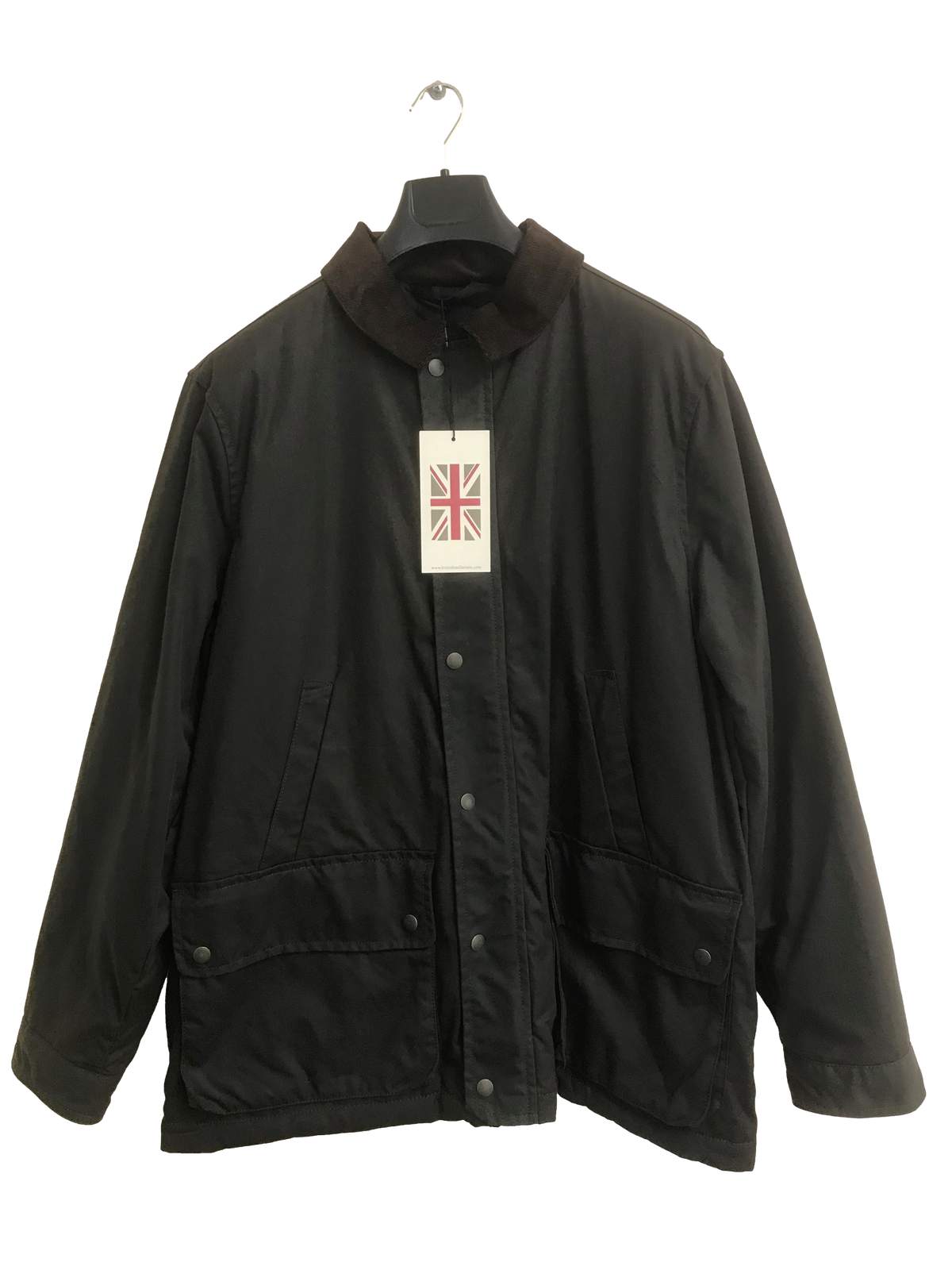 Men&#39;s British Millerain Pure Cotton Wax Jacket with Stormwear