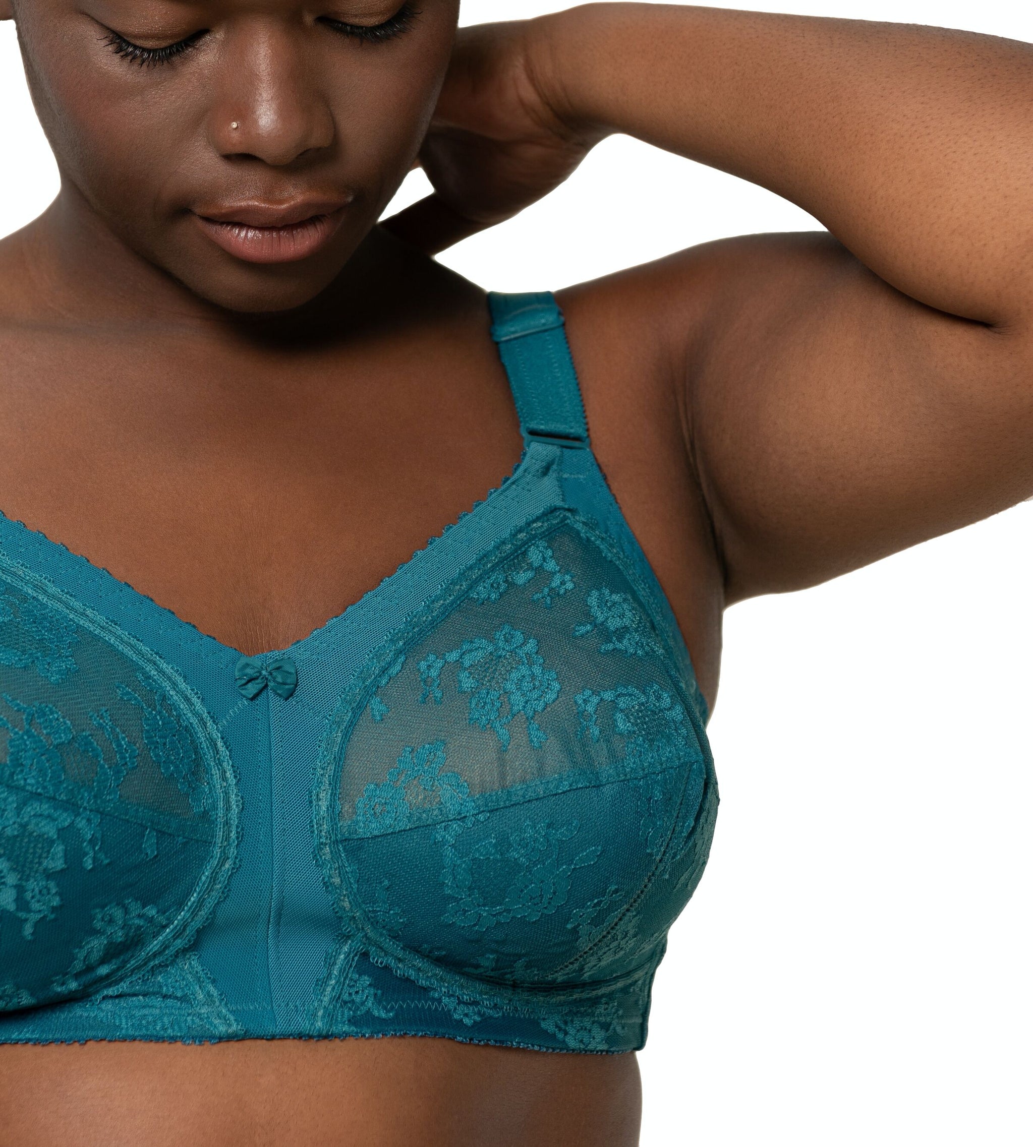 Buy TRIUMPH Royal Blue Camellia Style Underwired Padded Bra