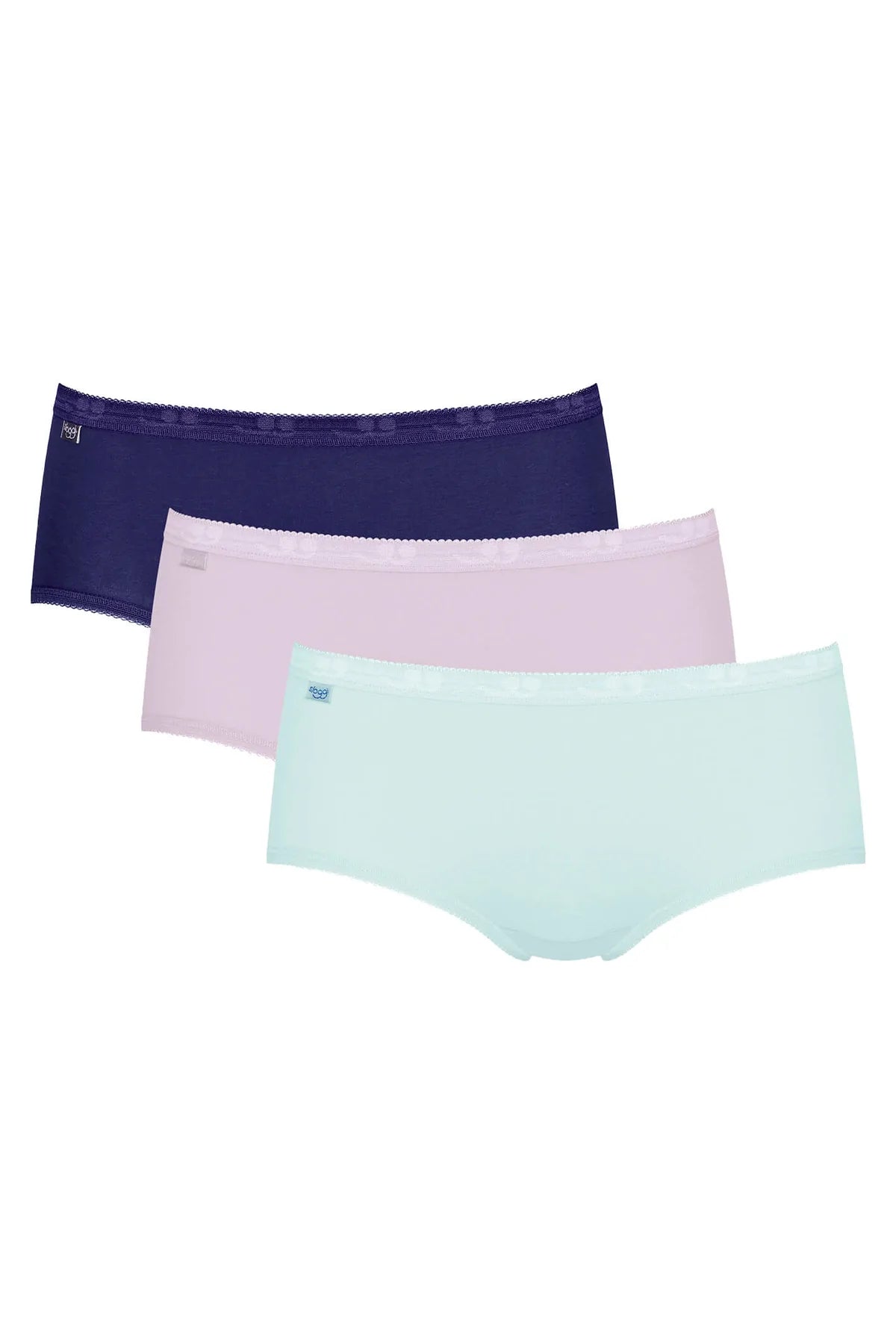 Sloggi Women&#39;s Basic+ Midi Briefs Knickers 3 Pack 10107163