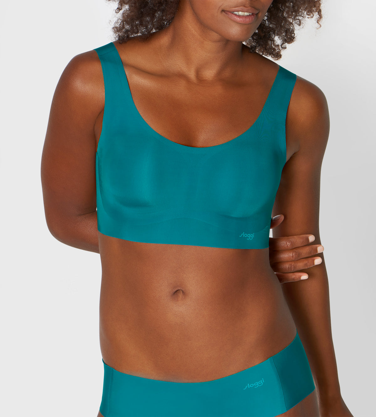 Sloggi Zero Feel Crop Top - Cloudy Blue Cloudy Blue USLarge : :  Clothing, Shoes & Accessories