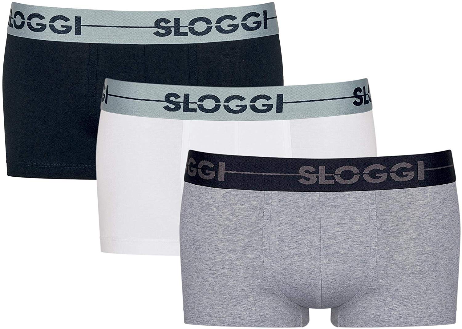 Sloggi Go Hipsters 3Pack Mixed M013 White Black Grey - Simpsons