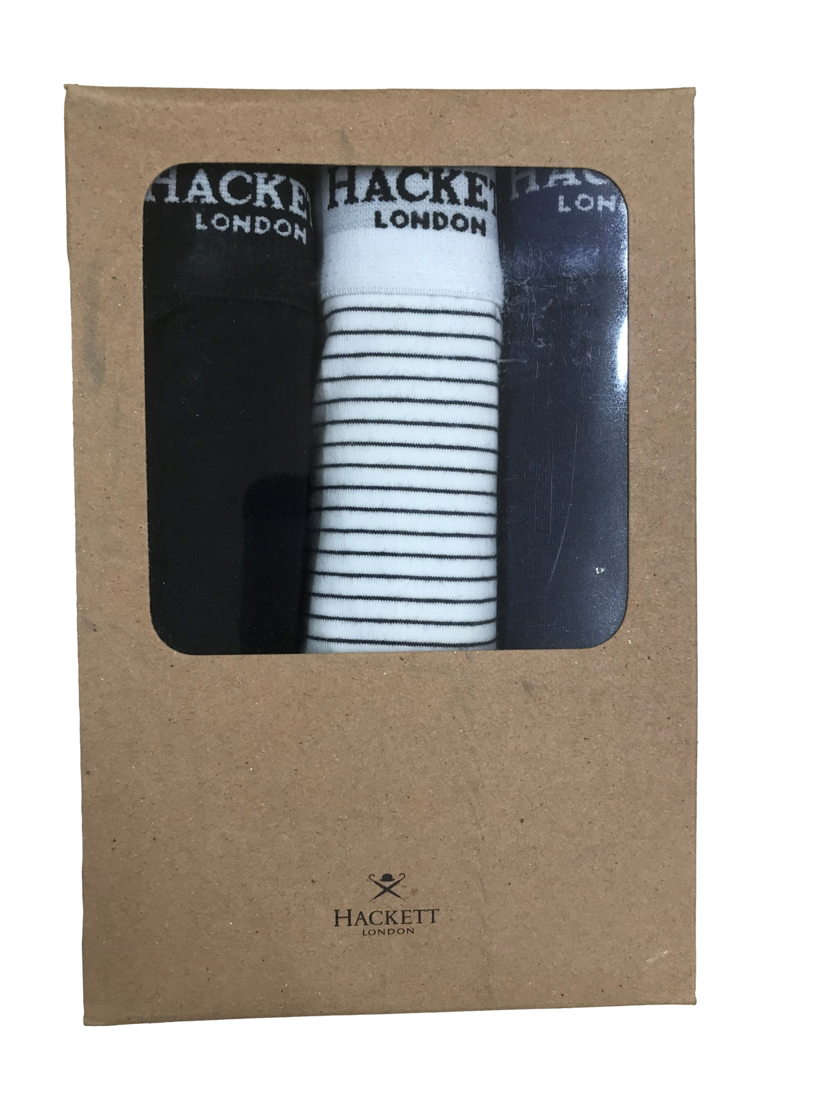 Hackett Men&#39;s Boxer Shorts Cotton Jersey Boxers Trunks 3 Pack