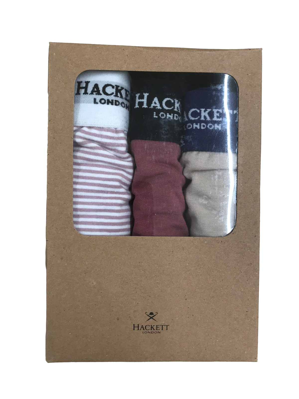 Hackett Men&#39;s Boxer Shorts Cotton Jersey Boxers Trunks 3 Pack