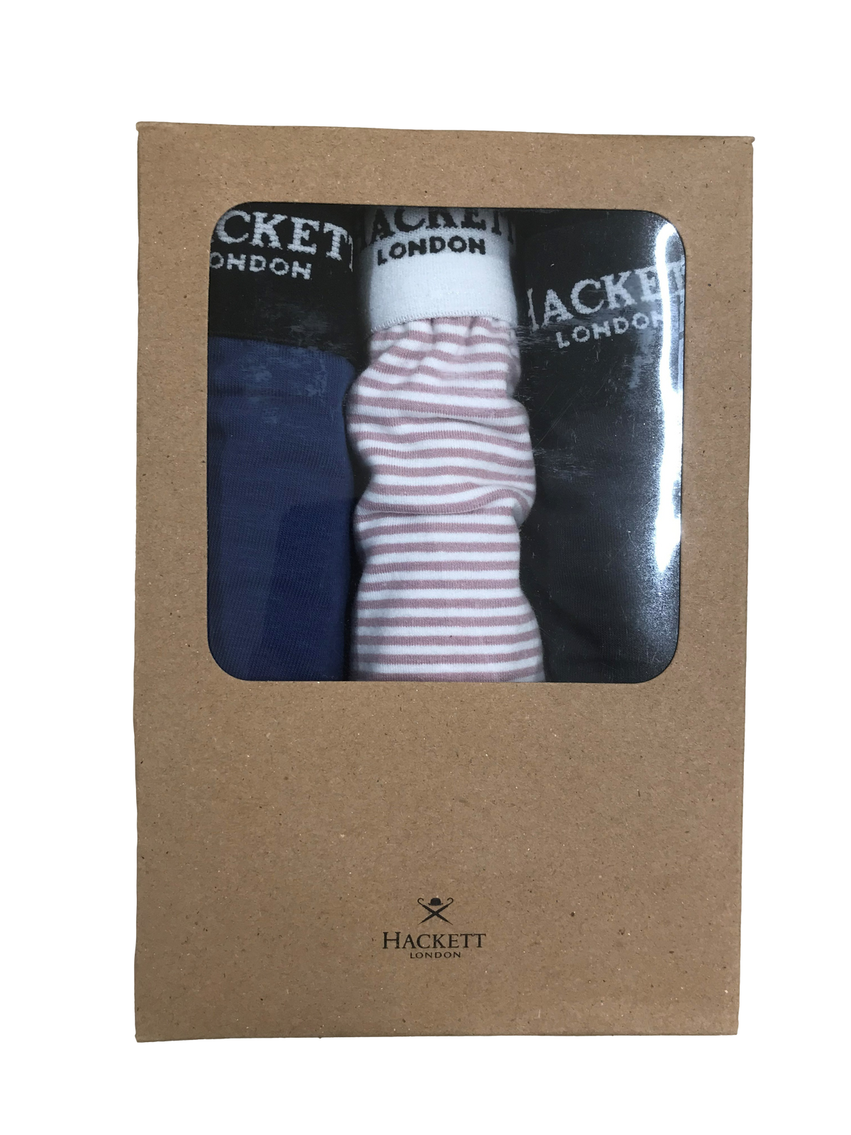 Hackett Men&#39;s Boxer Shorts Cotton Jersey Boxers Trunks 3 Pack