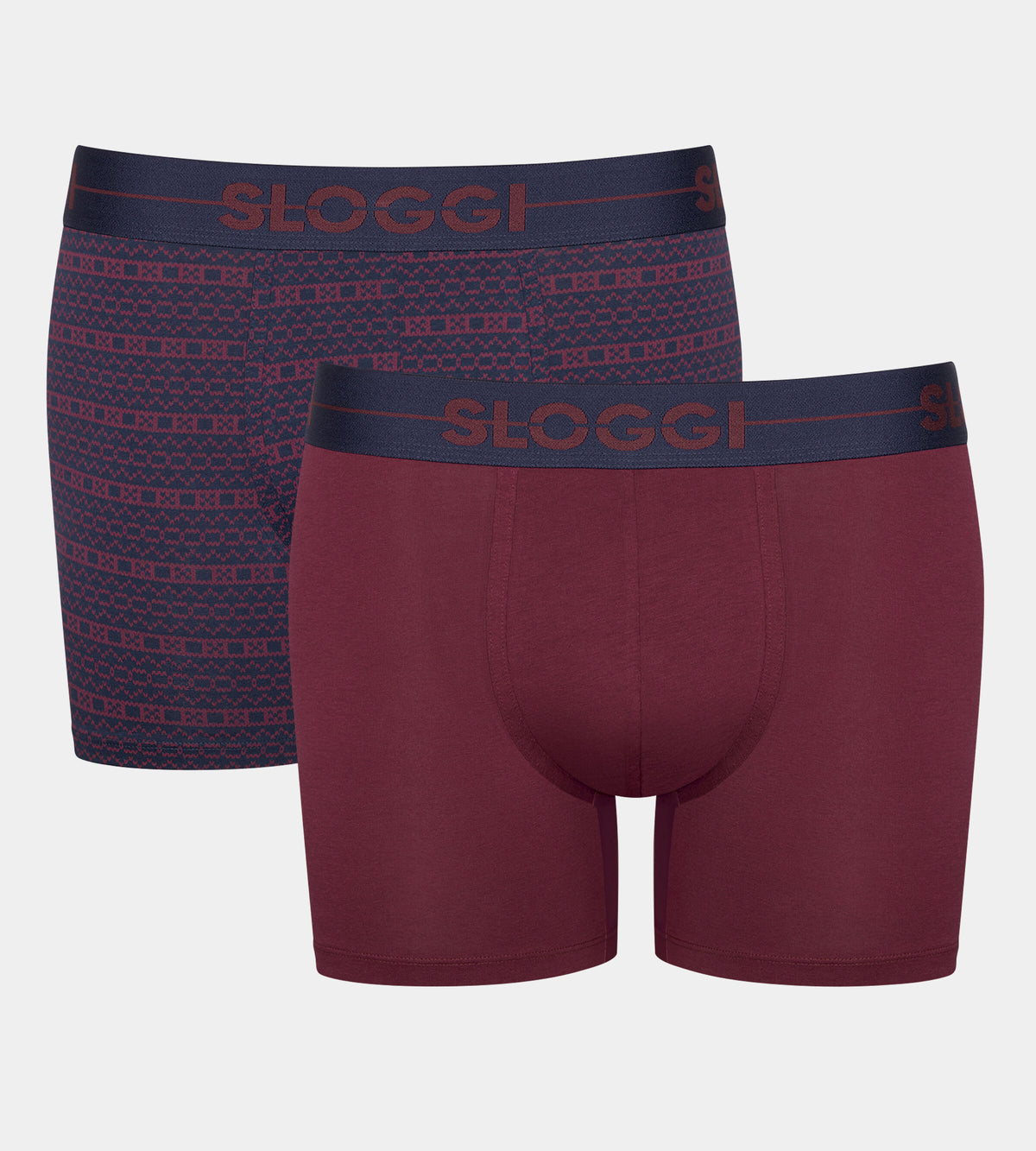 Sloggi Men&#39;s Go Shorts Boxer Briefs Pants 2 Pack 10198150