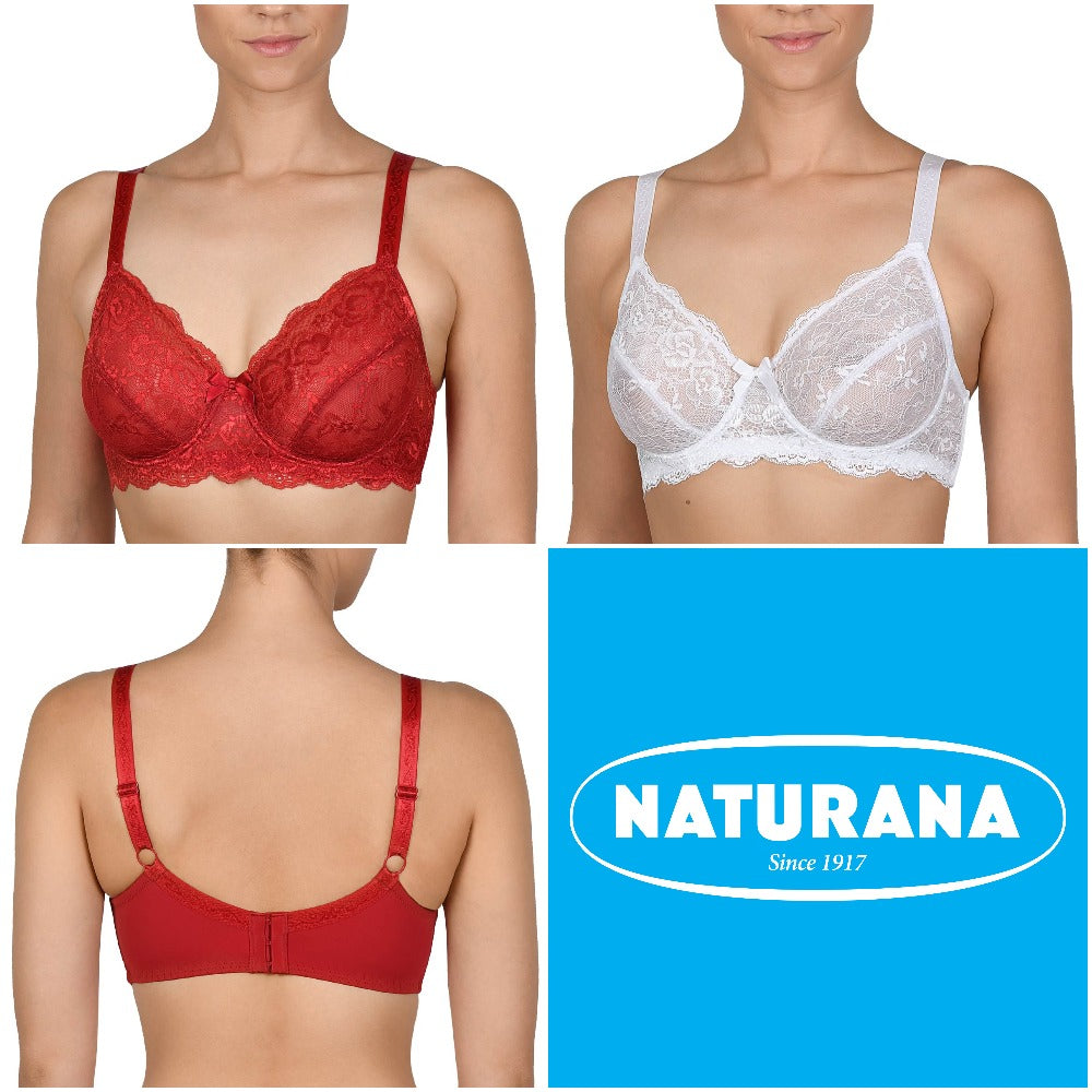 Naturana Full Cup Lace Wired Bra 7059