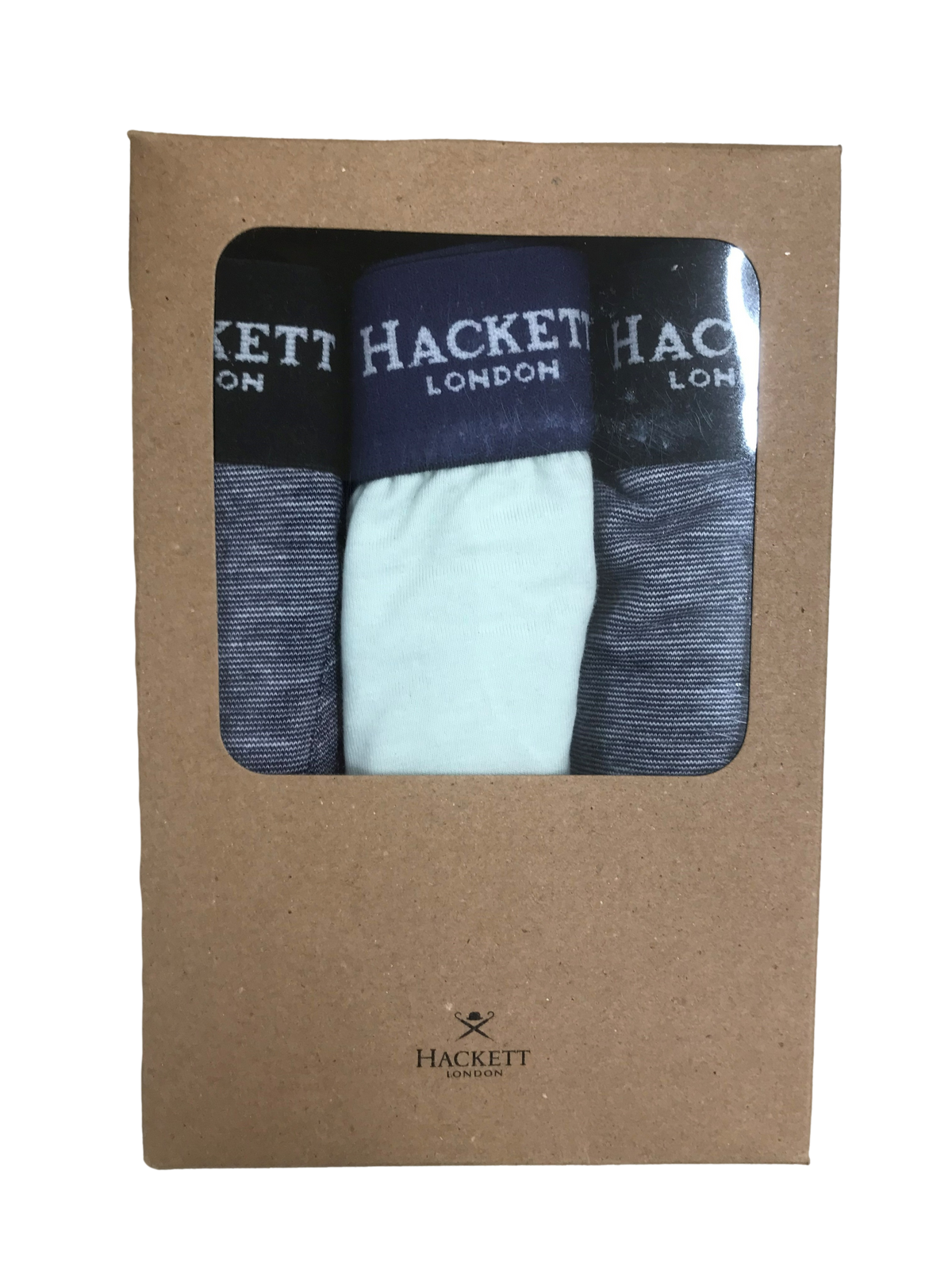 Hackett Men&#39;s Boxer Shorts Cotton Jersey Boxers Trunks 3 Pack