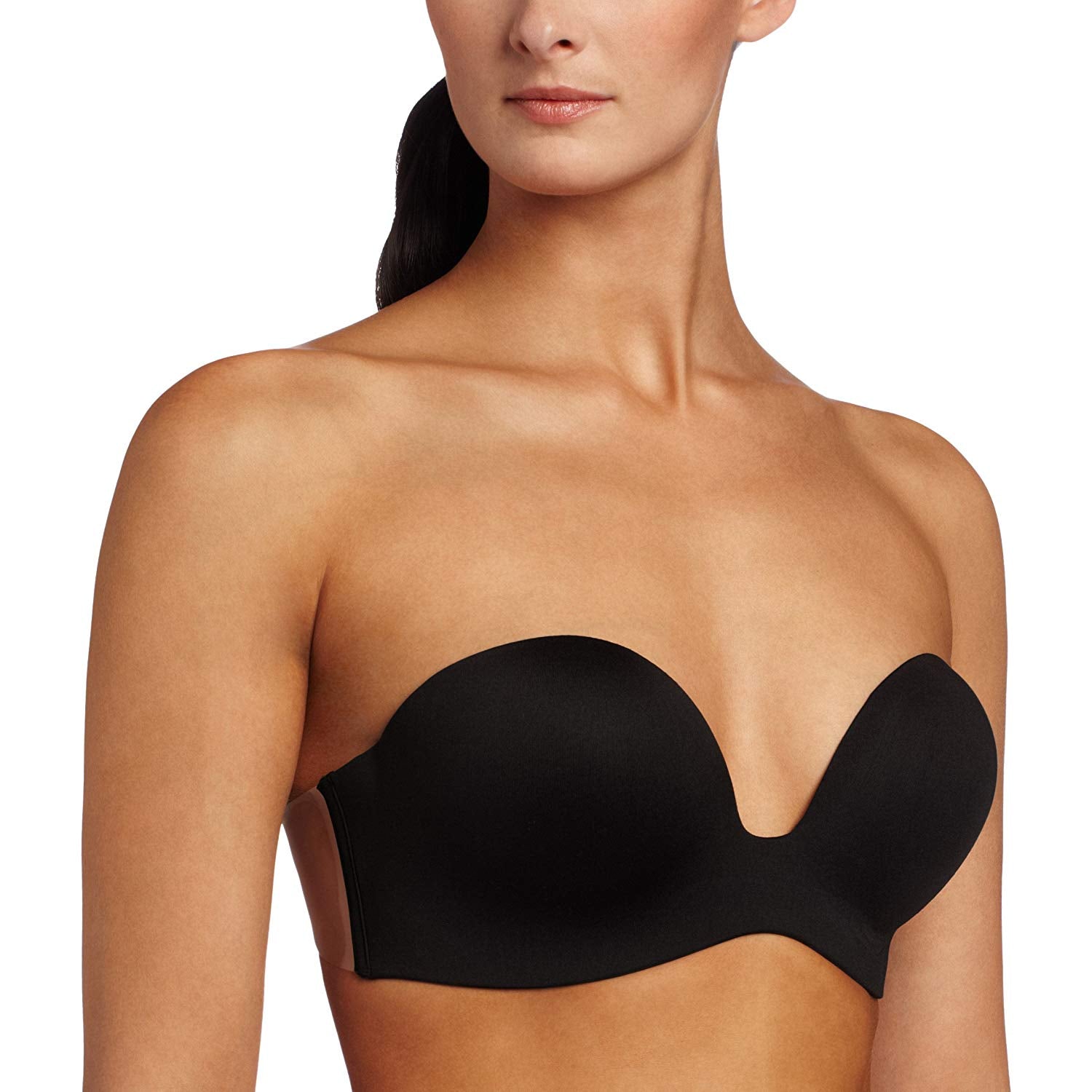 Fashion Forms Backless Strapless Plunge Push-Up Adhesive Bra