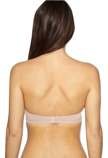 Fashion Forms Convertible Plunge Bra P9675 Nude Rear View