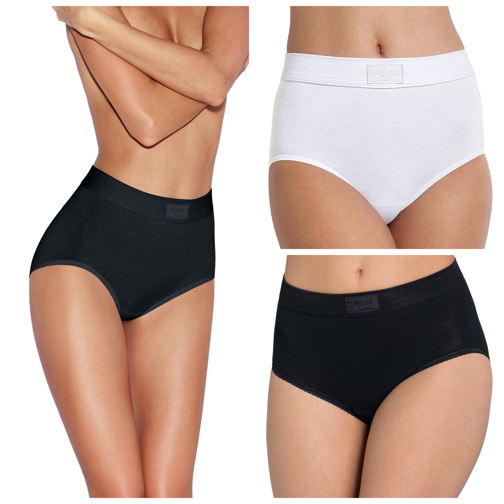 Sloggi Double Comfort Maxi Culotte Gainante Femme - Confort Respirant Coton