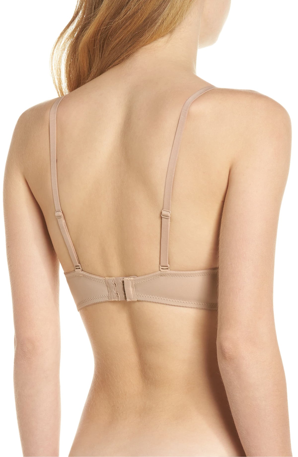 Fashion Forms Convertible U Plunge Bra GL674 Nude Rear View